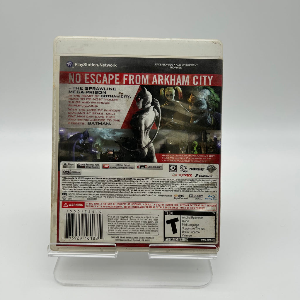 Batman: Arkham City Playstation 3 PS3 - Used With Box (Free Shipping)