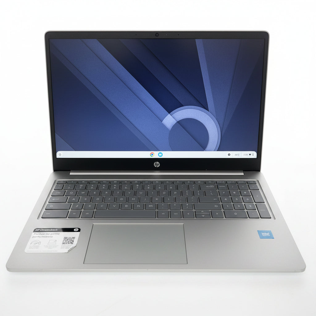 HP Chromebook 15a-nb0013dx - 15.6" Intel N200 3.2 GHz, 8GB RAM, 64GB w/ Charger