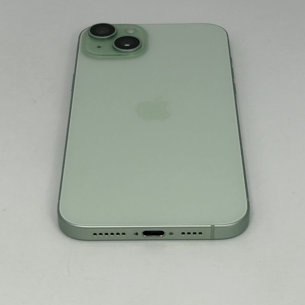 Apple iPhone 15 Plus A2847 128GB Green 93% battery health Unlocked