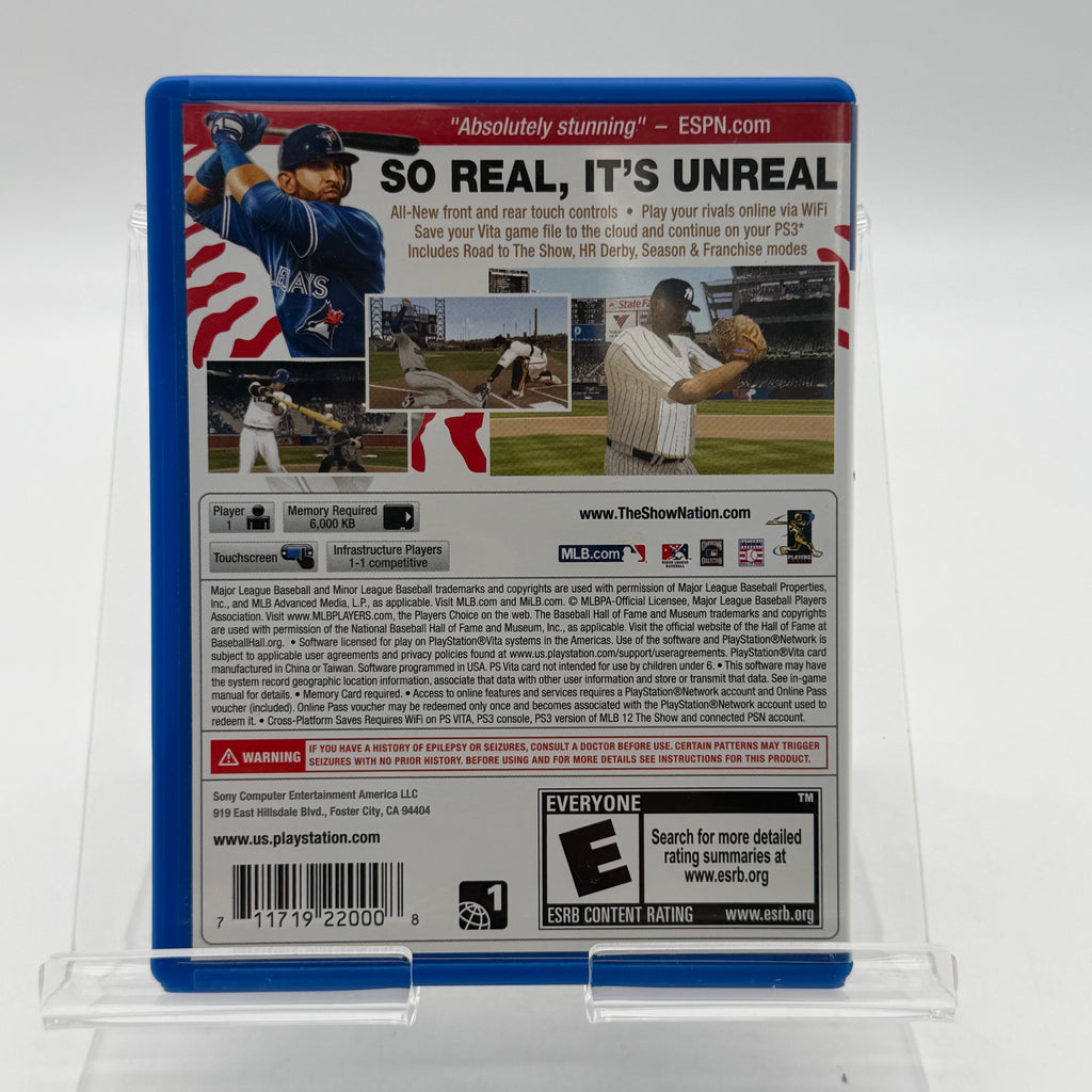 MLB 12: The Show PlayStation Vita PSVITA CIB