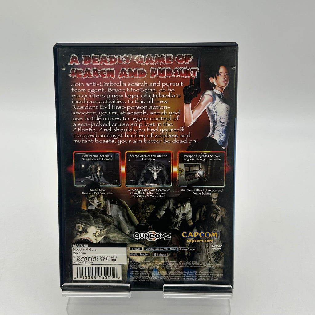 Resident Evil Dead Aim PlayStation 2 w/ Manual + Case