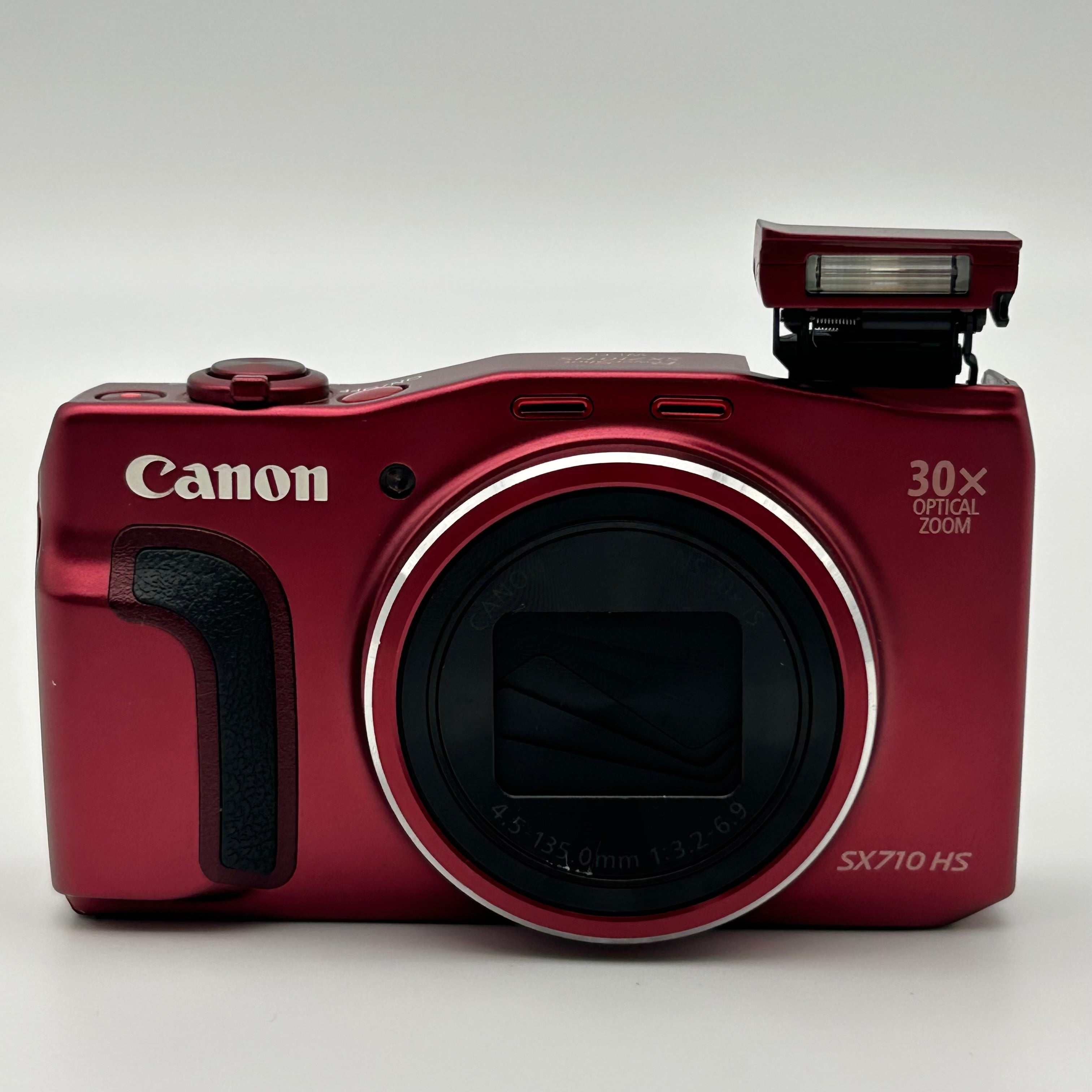 Canon Powershot SX710 Digital Camera Used - Red