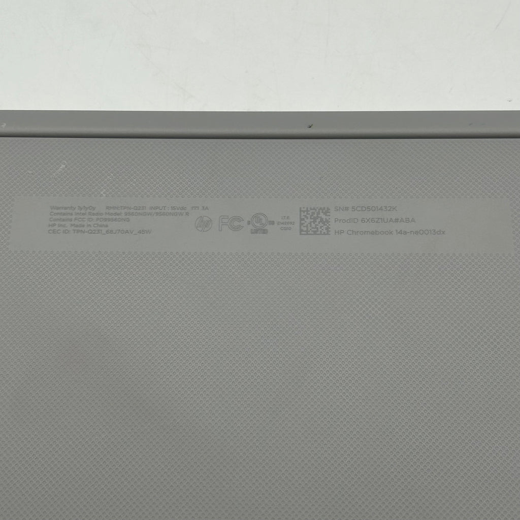 HP 14a-ne0013dx 14" Laptop Intel Celeron N4120, 4GB RAM, 2GB Gray