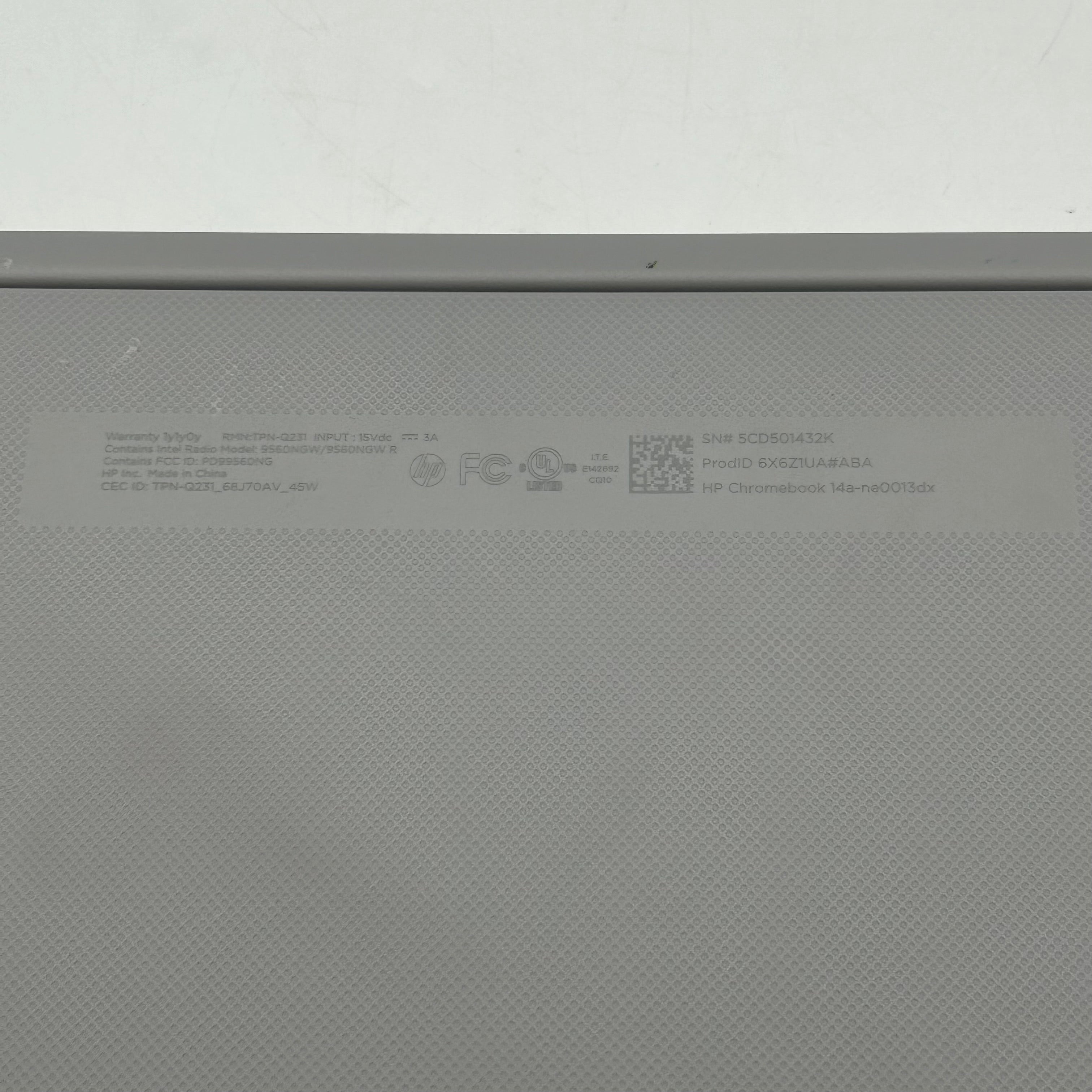 HP 14a-ne0013dx 14" Laptop Intel Celeron N4120, 4GB RAM, 2GB Gray