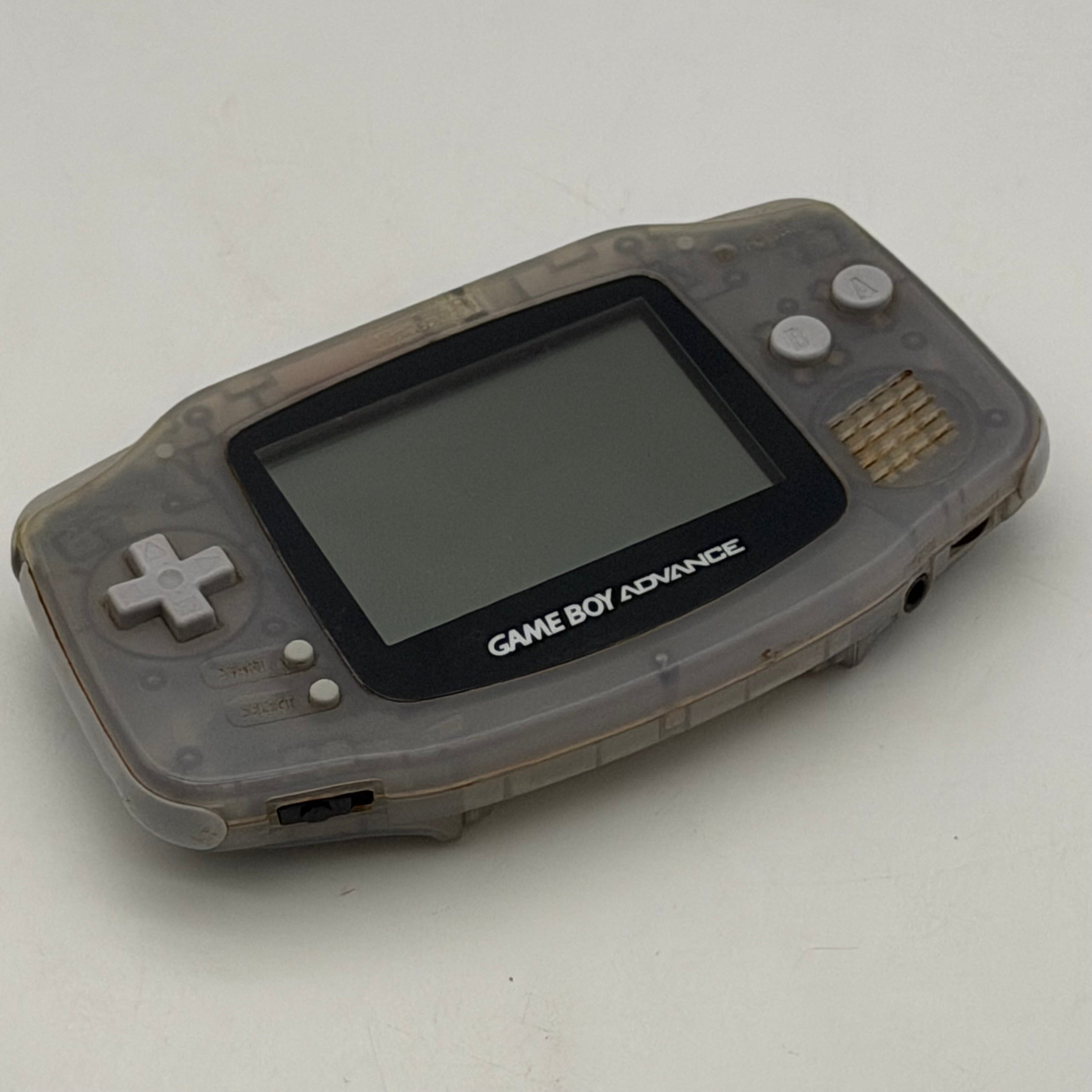 Nintendo Game Boy Advance AGB-001 Clear Console For Parts Repair - Final Sale