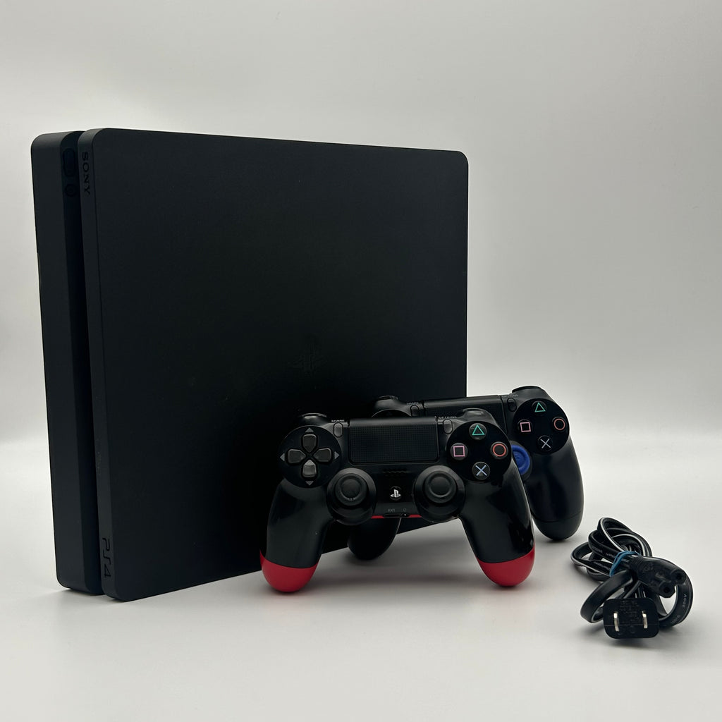 Sony PlayStation 4 CUH-2115A 500GB Storage w/ Two Controllers Black - Used