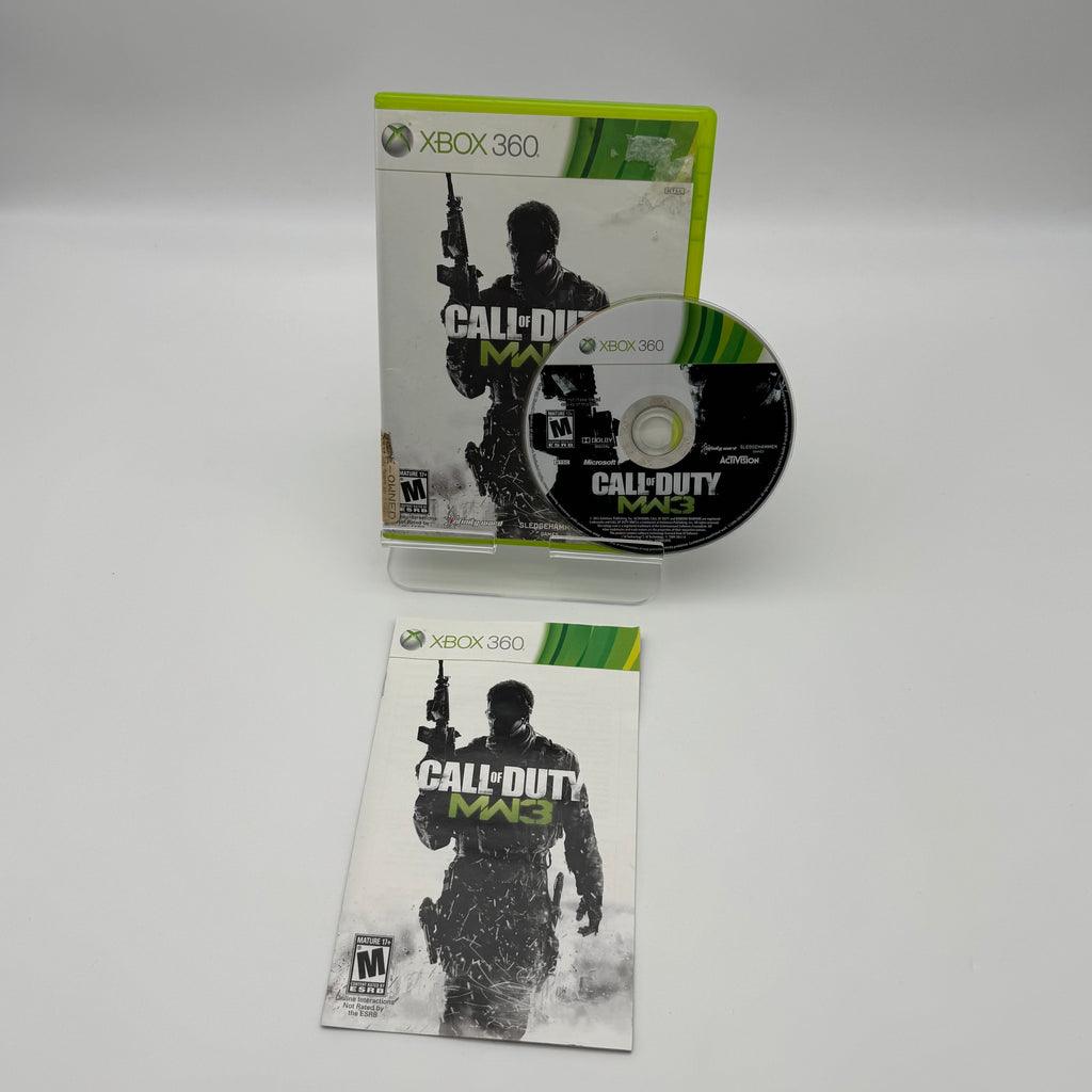 Xbox 360 Call of Duty Modern Warfare 3 Video Game with Box - Used
