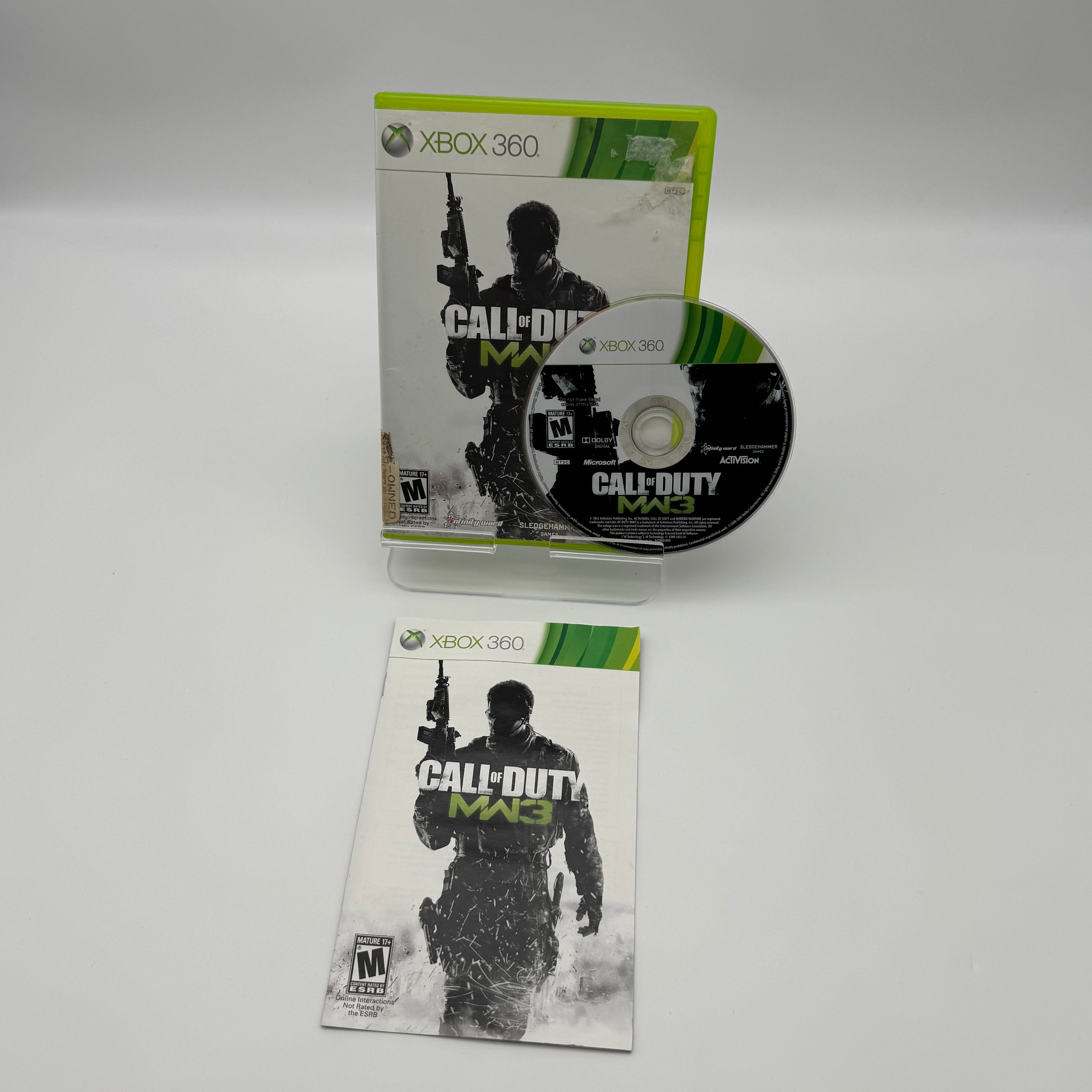 Xbox 360 Call of Duty Modern Warfare 3 Video Game with Box - Used