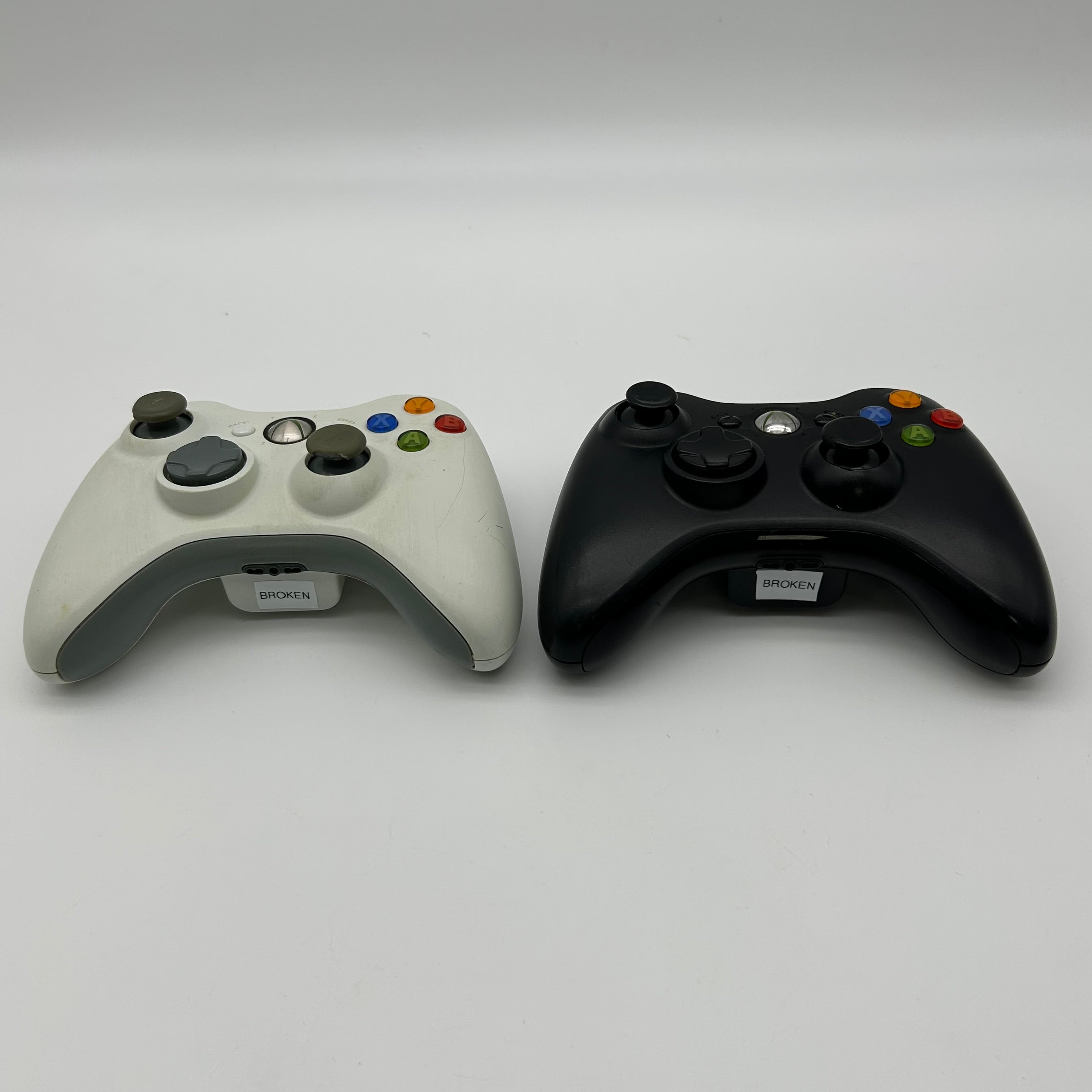 Xbox 360 Slim 250GB Gaming Set – 13 Games & 3 Controllers: 1 Functional & 2 Defective - Used