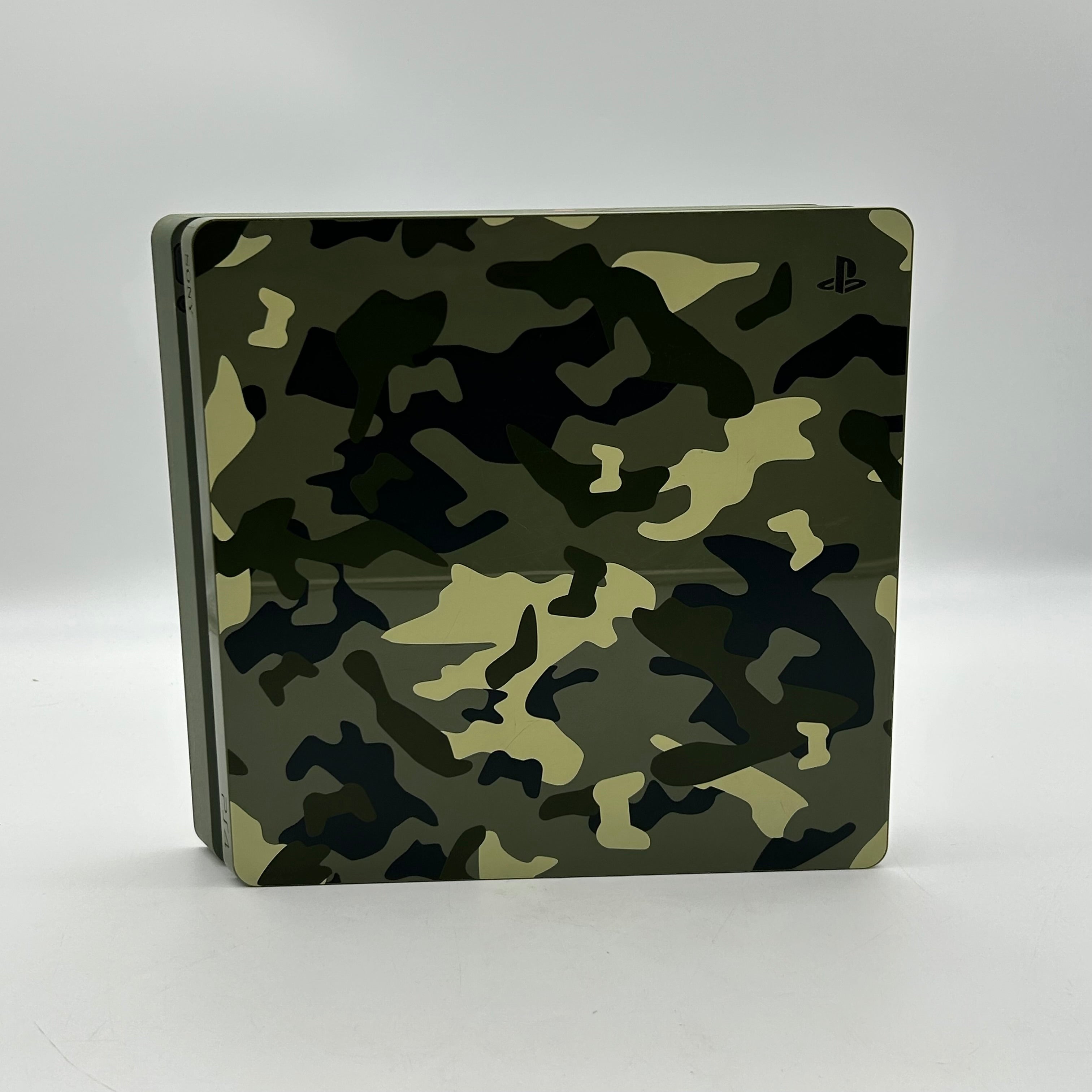 Sony PlayStation 4 Slim Call of Duty: WWII Limited Edition 1TB Green Camouflage w/ Controller and 4 Games