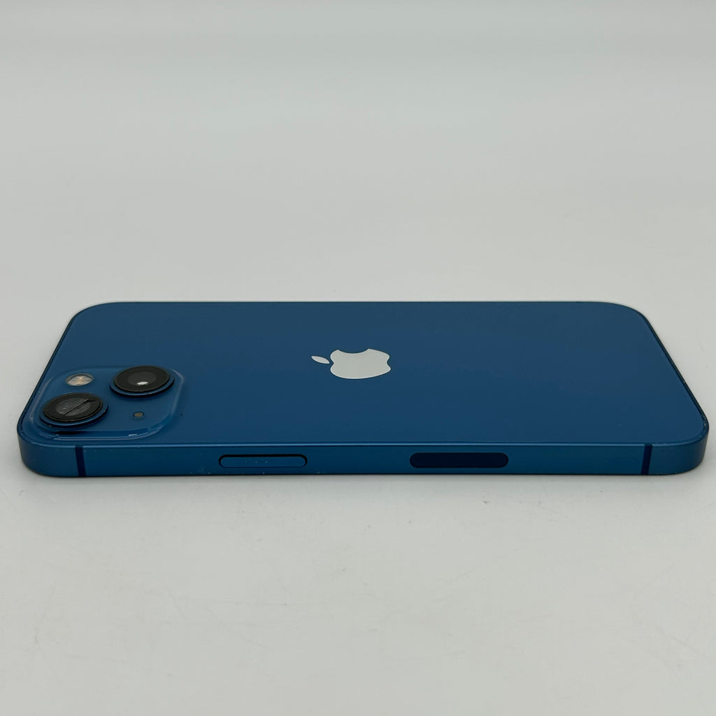 Unlocked Apple iPhone 13 128GB Blue  A2482 89% BH - Lens Cracked