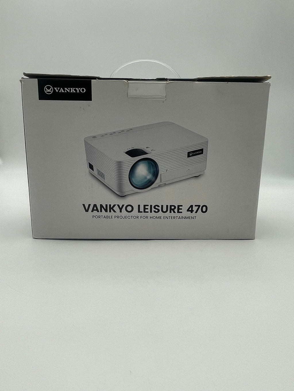VANKYO Leisure 470 LCD Projector 1080p HDMI USB AV SD Portable w/ Case