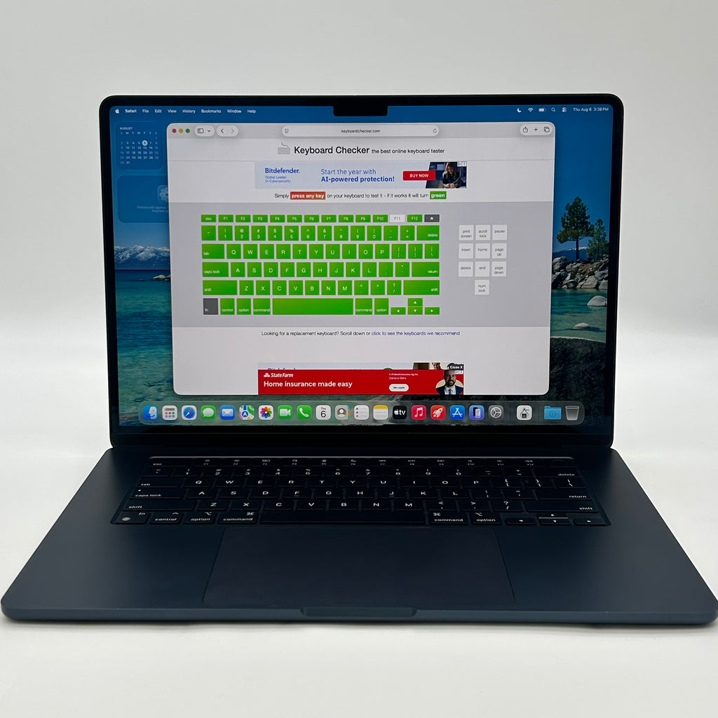 Apple MacBook Air 15" M3 A3114 2024 16GB RAM 256GB w/ Charger 94% BH
