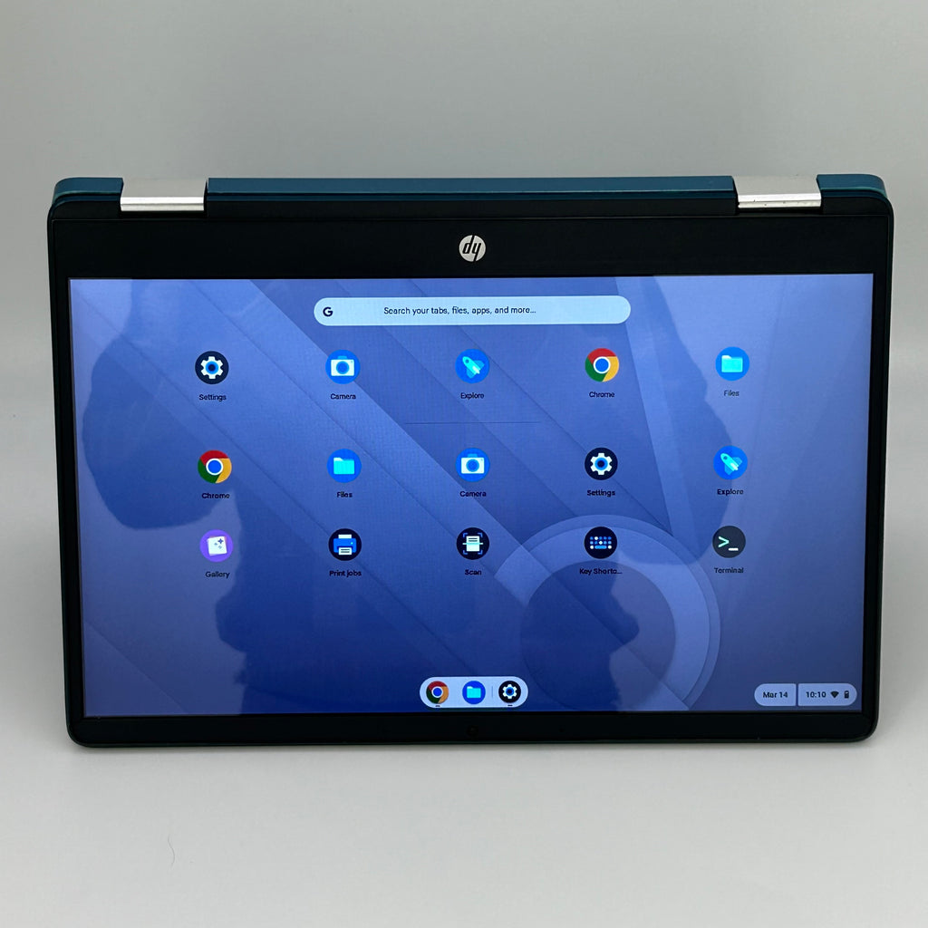 HP Chromebook x360 14a-ca0190wm Celeron N4020 1.1GHz 4GB RAM 64GB eMMC 14" Touch - Used