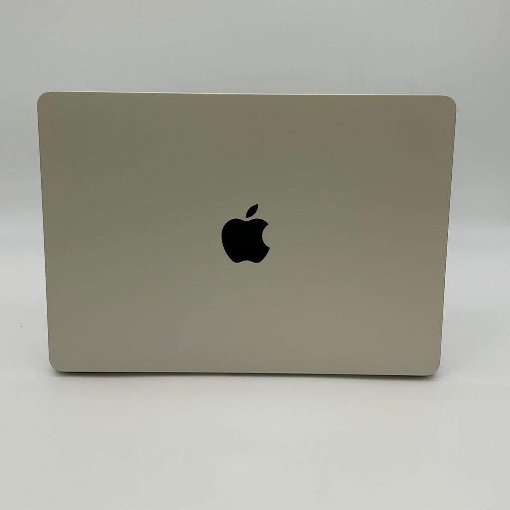 Apple MacBook Air 13.6" M2 8C GPU 3.5GHz 8GB RAM 256GB SSD A2681 - Starlight - Includes Front, Back, and Keyboard Case - Used