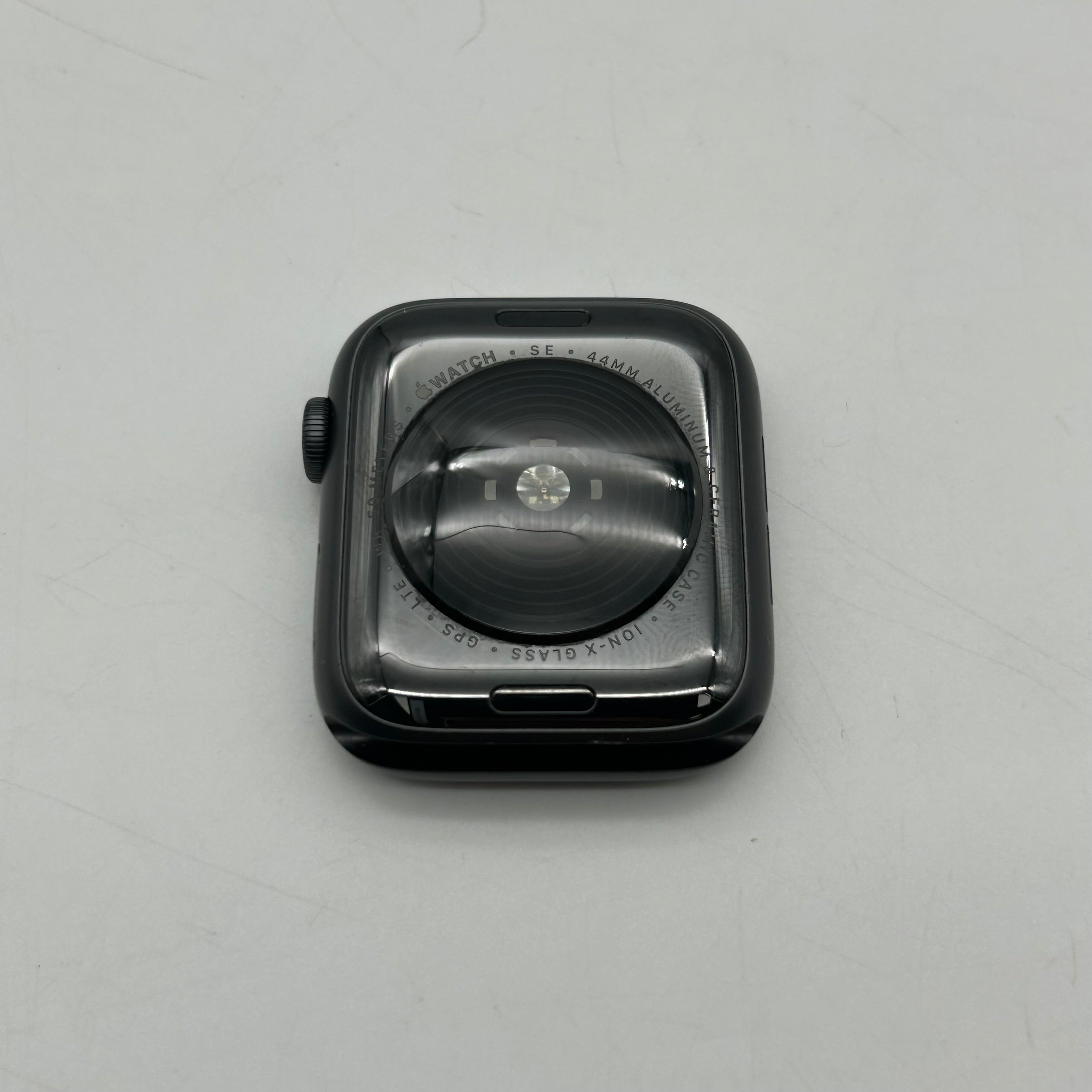 Apple Watch SE (2020) 1st Gen 44mm A2354 (GPS + Cellular) Black & Cable Charger - Open Box