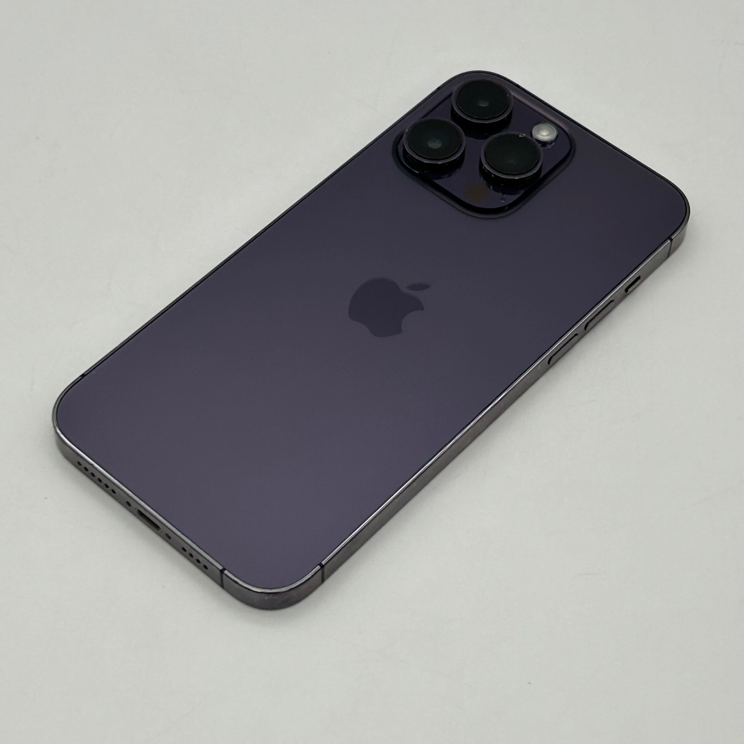 iPhone 14 Pro Max 128GB Deep Purple MQ8R3LL/A | Spectrum | 76% Batt Service