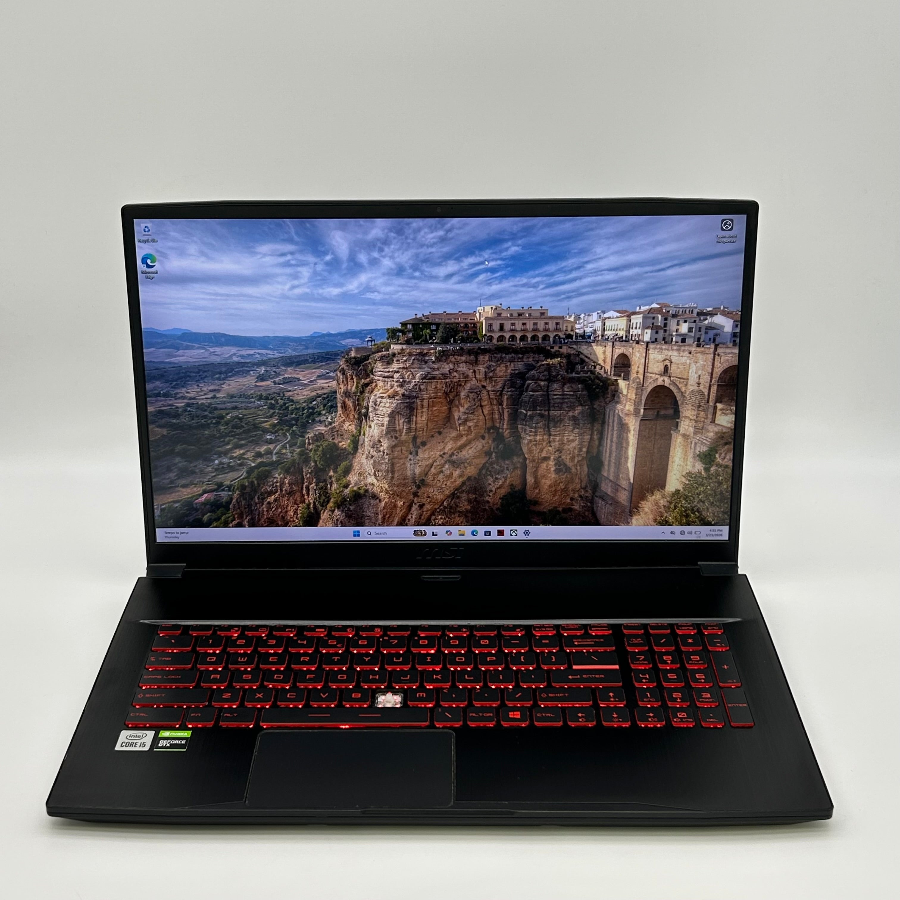 MSI Notebook Laptop MS-17F3 17.3" 144Hz | GTX 1650 Ti | 1TB HDD 512GB SSD
