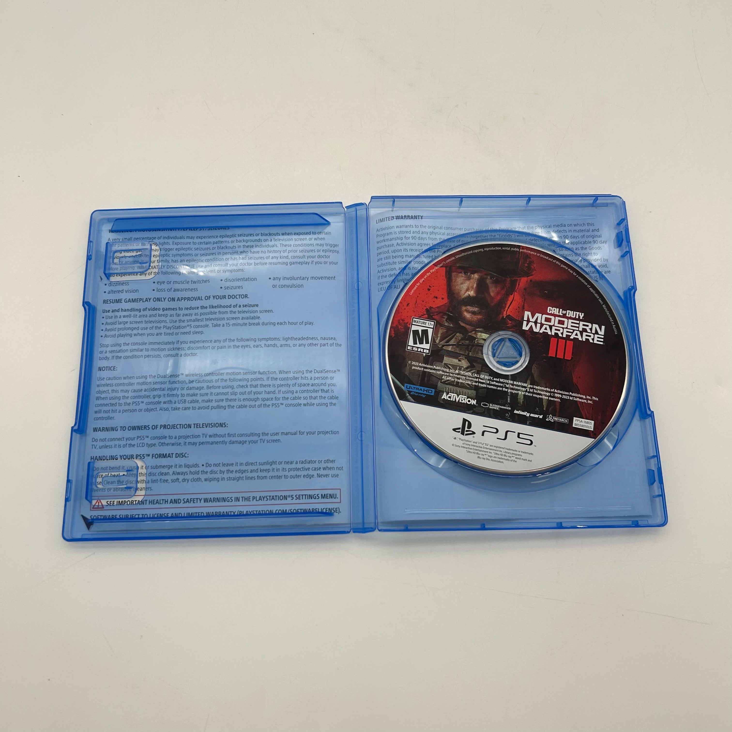 Call of Duty Modern Warfare III 3 - Sony PlayStation 5 PS5