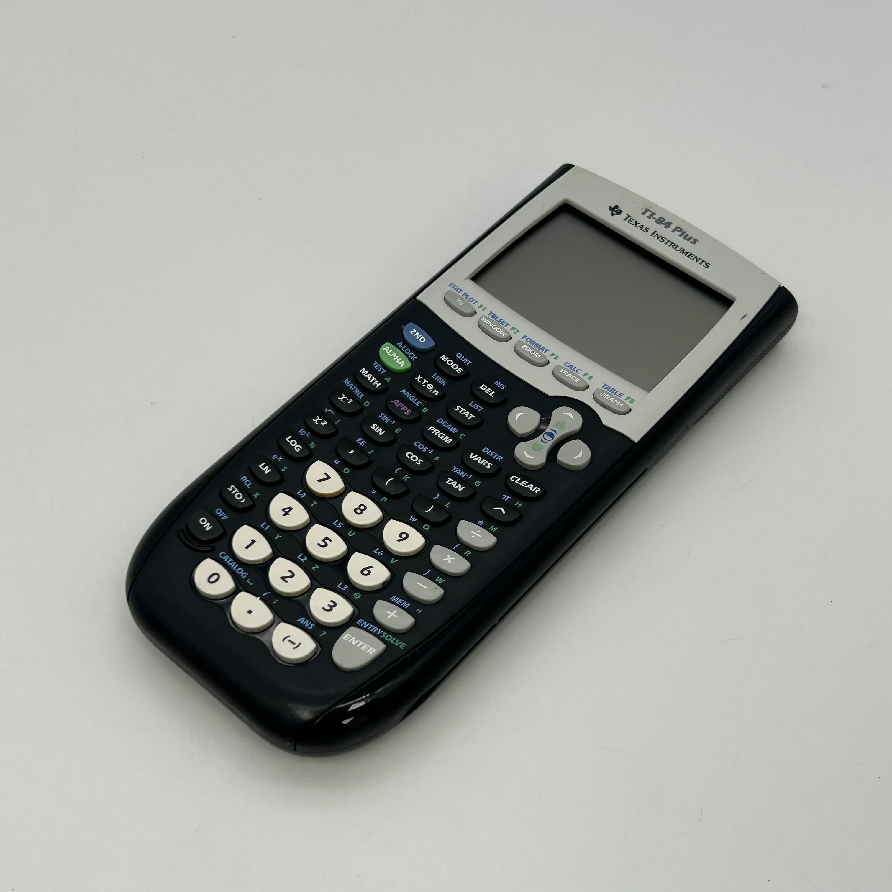 Texas Instruments TI-84 Plus Graphing Calculator Black with Cover