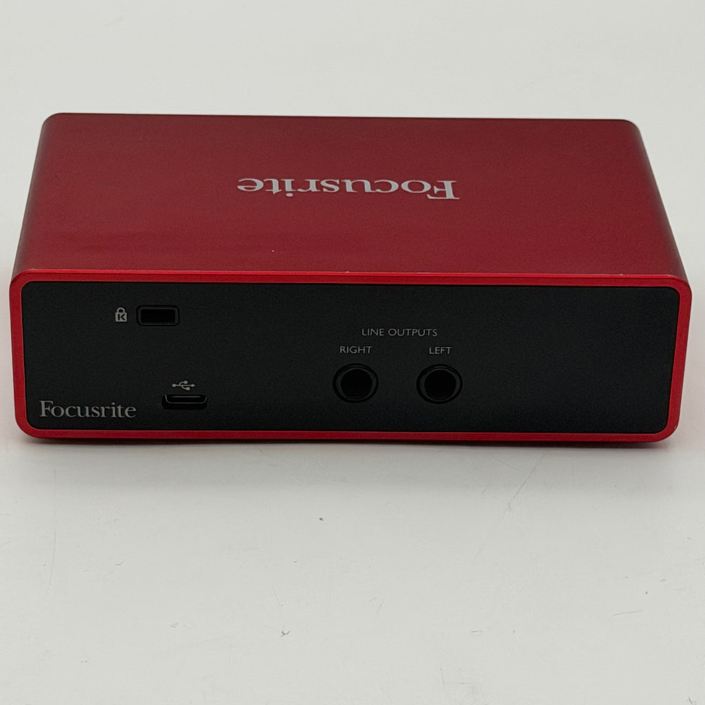 Focusrite Scarlett Solo 3rd Gen USB Audio Interface - Open Box