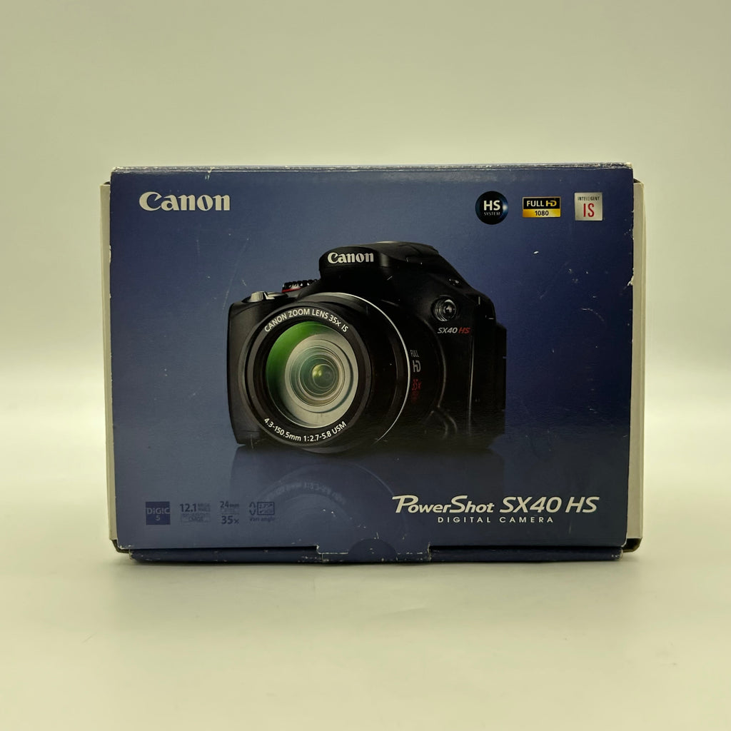 Canon PowerShot SX40 HS Bridge Camera 12.1MP 35x Optical Zoom