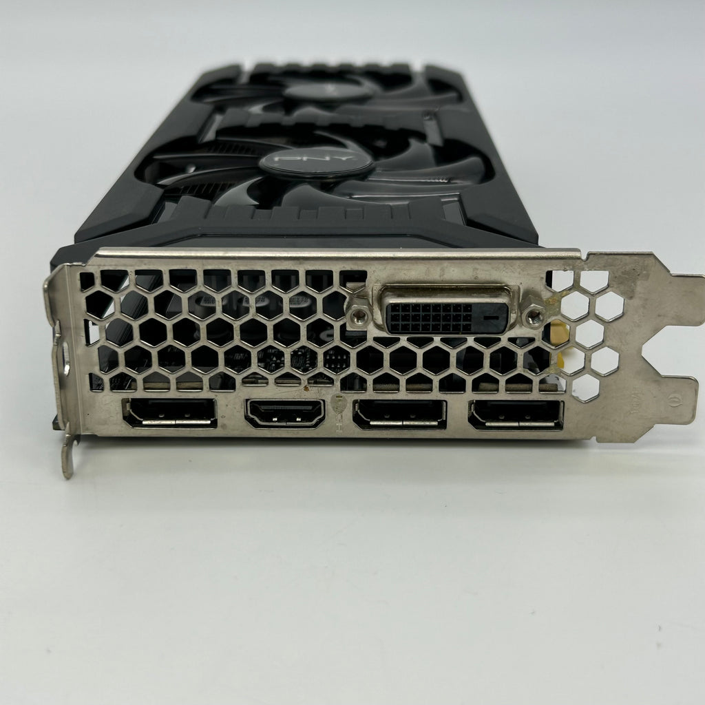 PNY NVIDIA GeForce GTX 1060 6GB GDDR5 Dual Fan PCIe Graphics Card HDMI DP DVI Untested
