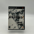 The Documents Of Metal Gear Solid 2 PS2 w/ Manual & Case