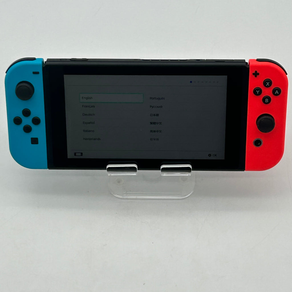 Nintendo Switch HAC-001 32GB Console with Gray Joy‑Con W Box Complete