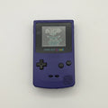 Nintendo Game Boy Color (CGB-001) 1998 Purple w/ Pocket Monster Game - Tested