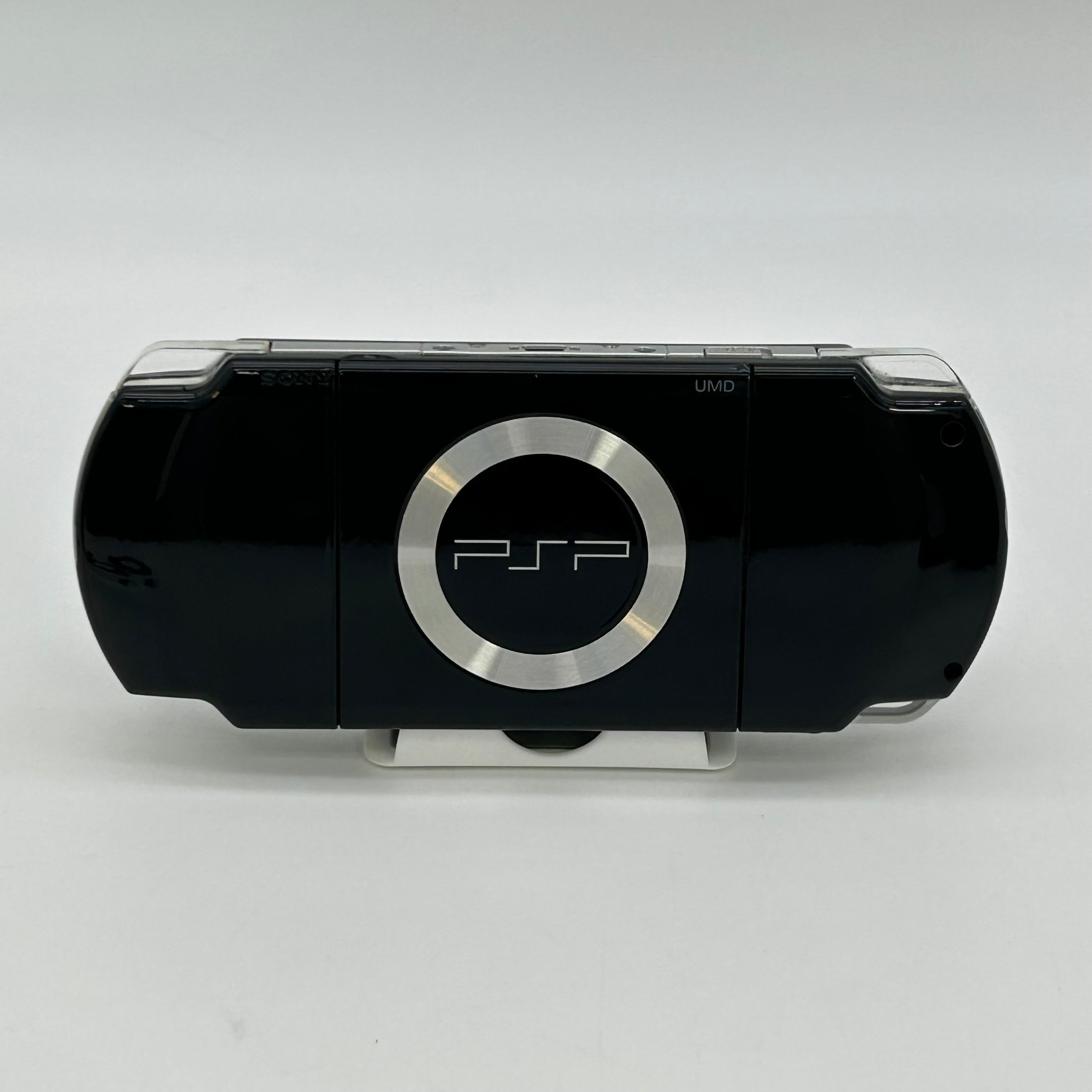 Sony PSP 2001 Piano Black Handheld Console Bundle Untested For Parts 3 Games
