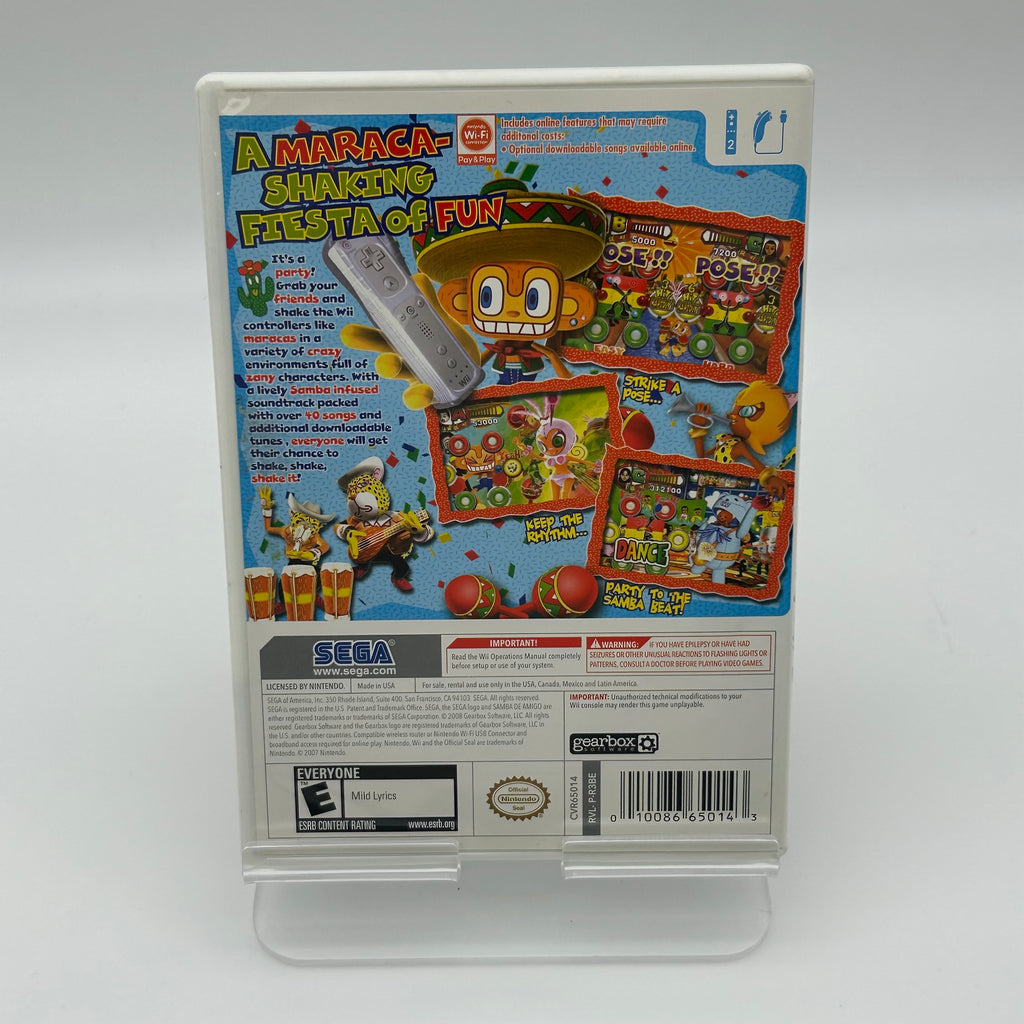 Samba De Amigo Nintendo Wii - Used With Box
