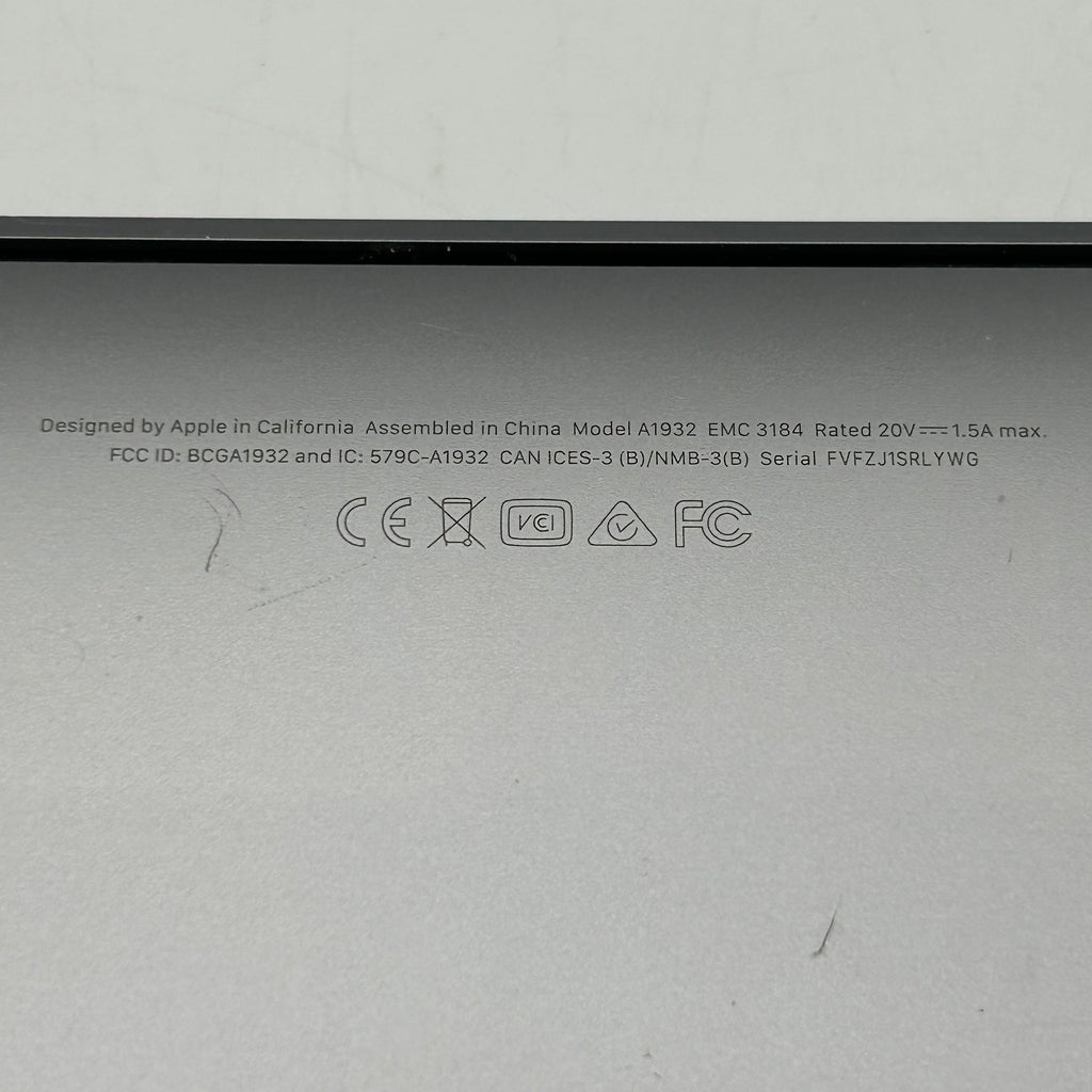 Apple MacBook Air 13" A1932 2019 Space Gray |Core i5|8GB RAM|128GB| - *READ*