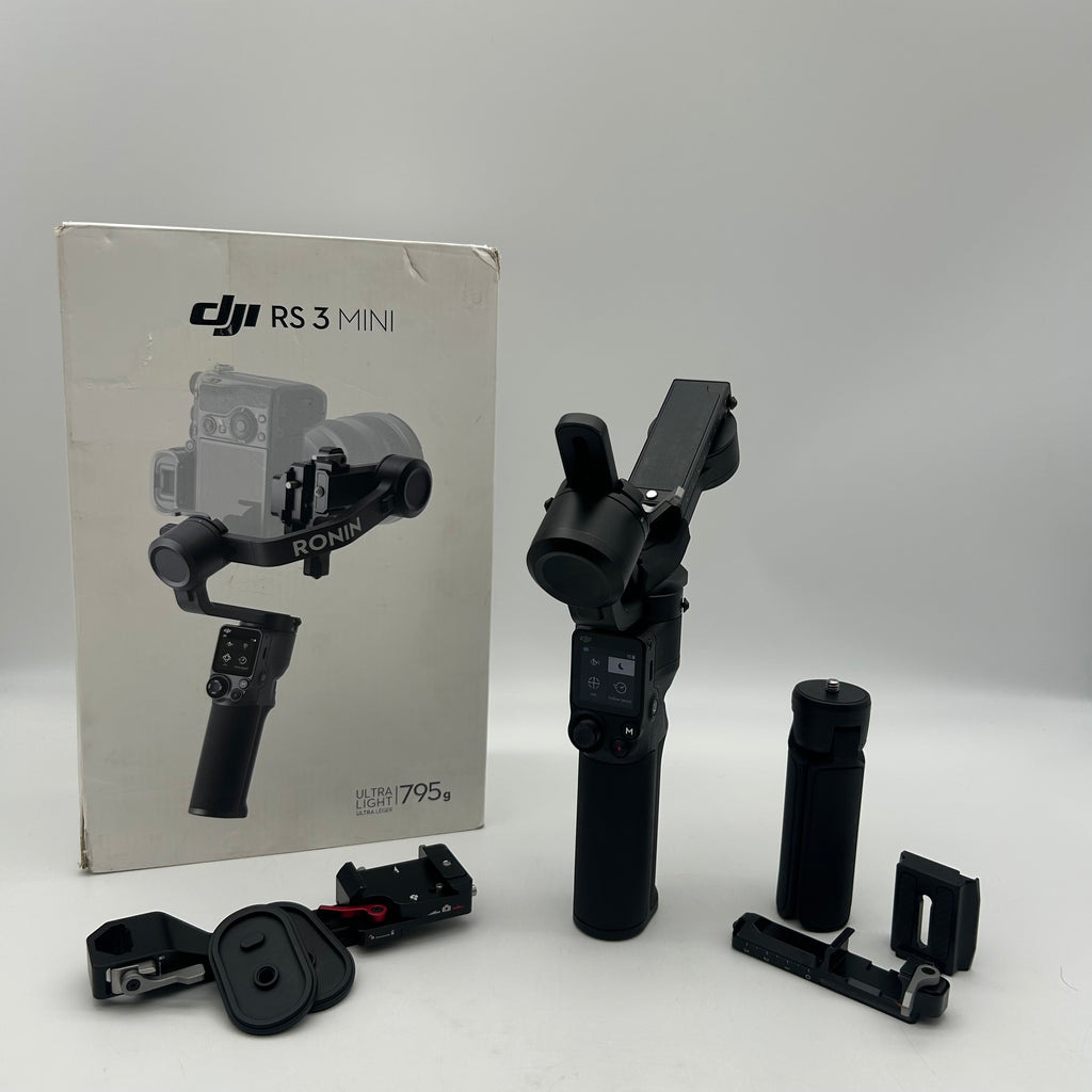 DJI Ronin RS 3 Mini 3-Axis Gimbal Stabilizer Black P20M