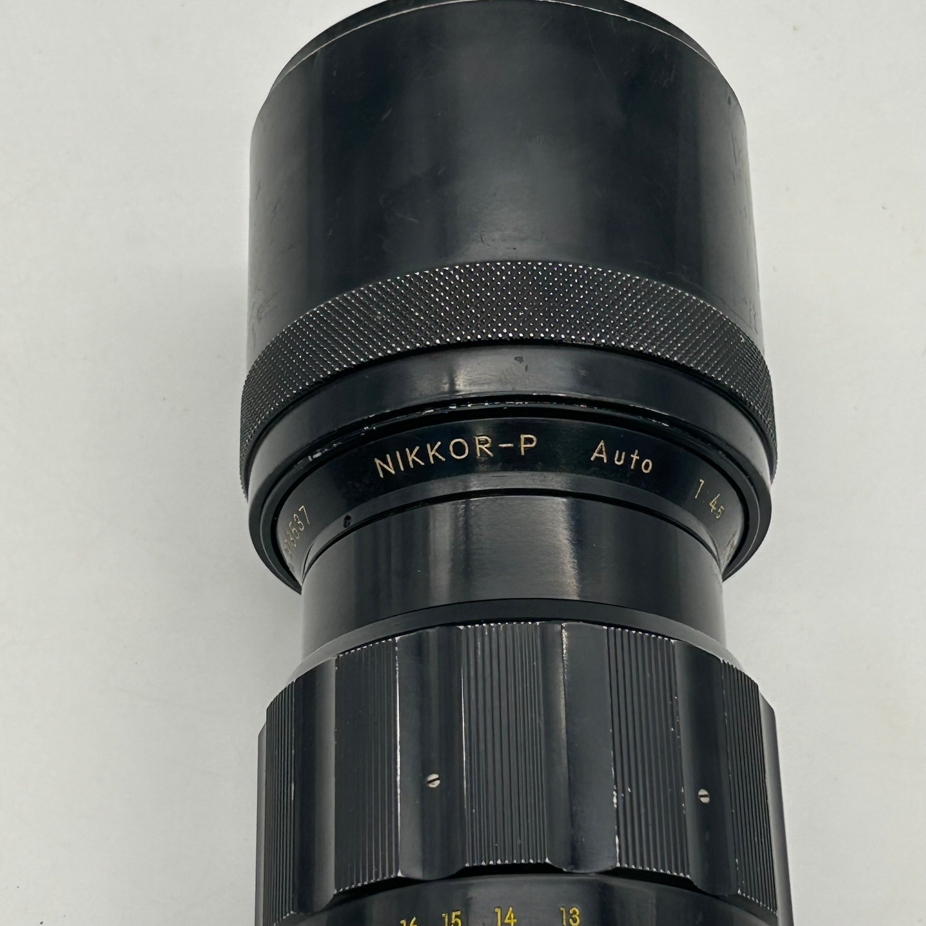 Nikon Nikkor-P Auto 1:4.5 f/300mm Lens Nippon Kogaku Japan