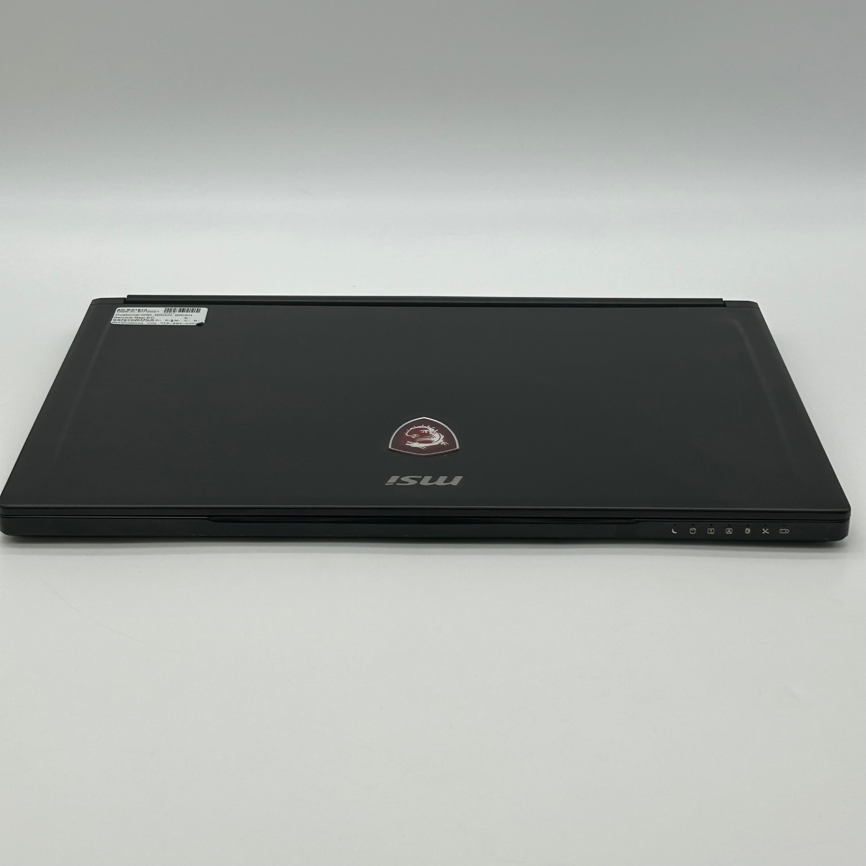 MSI GS63 Stealth 8RE 15.6" FHD 120Hz Intel Core i7-8750H 16GB RAM 256GB SSD 1TB HDD Black Gaming Laptop Used With Box