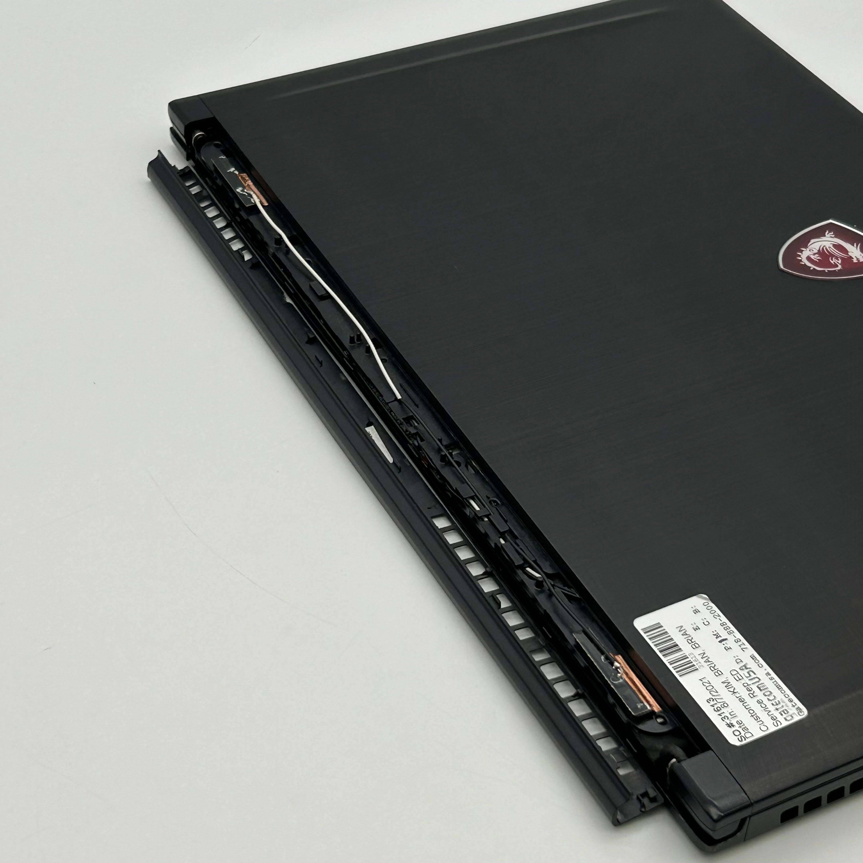MSI GS63 Stealth 8RE 15.6" FHD 120Hz Intel Core i7-8750H 16GB RAM 256GB SSD 1TB HDD Black Gaming Laptop Used With Box