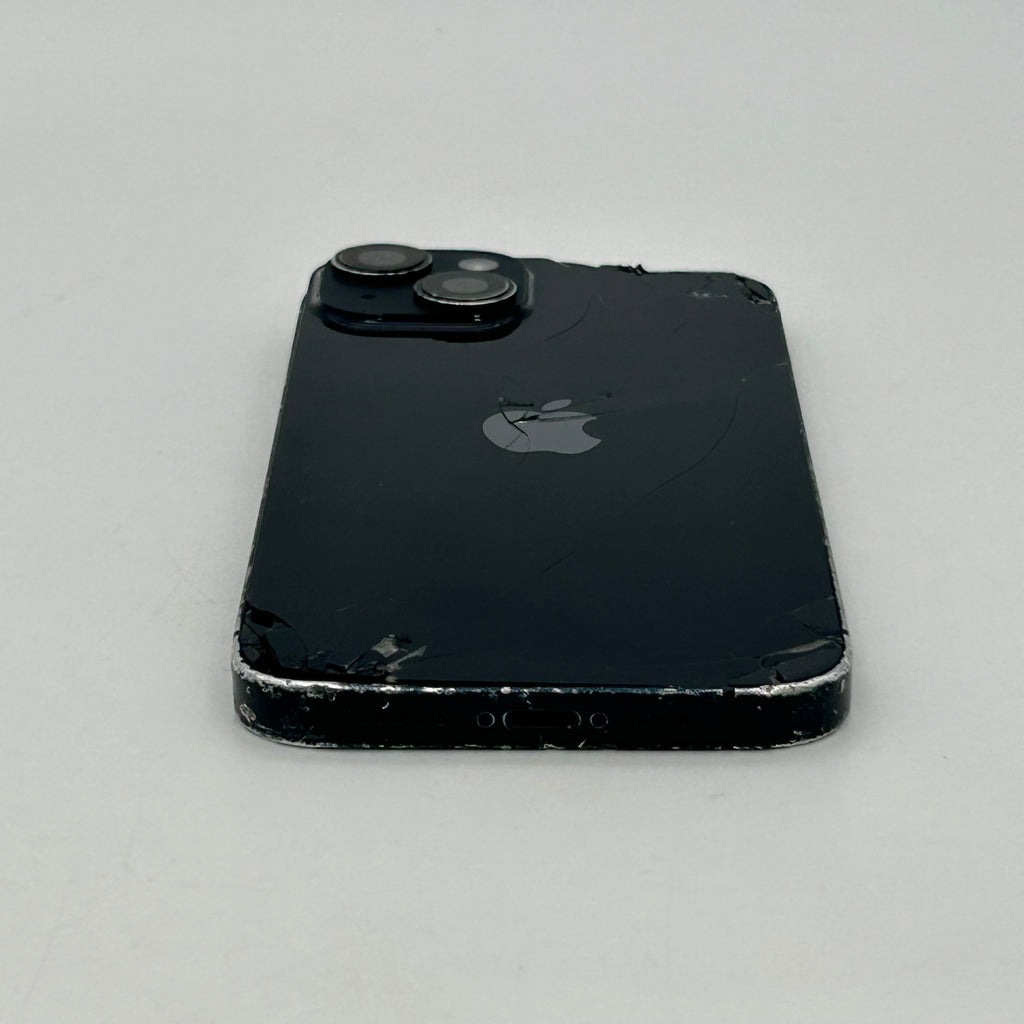 Apple iPhone 14 128GB Unlocked - Back/Front Screen Cracked - Service Battery