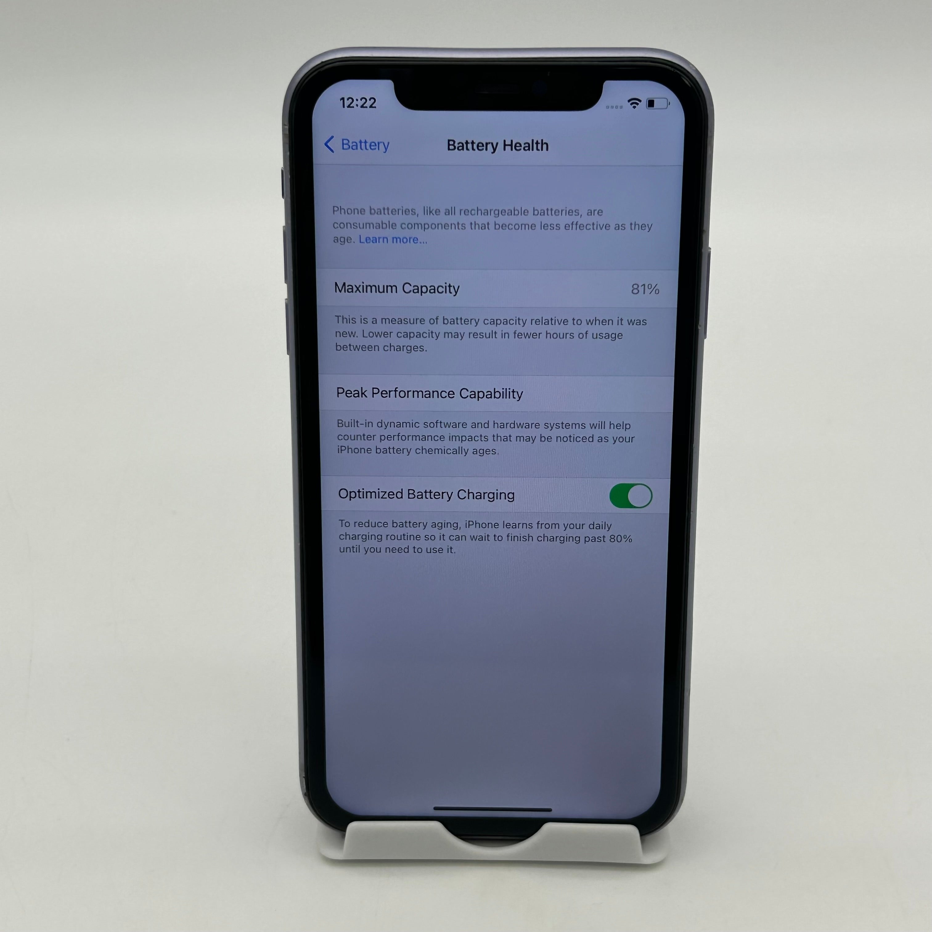 Apple iPhone 11 64GB Purple A2111 - *READ*