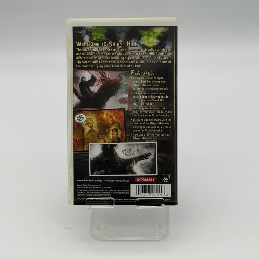 The Silent Hill Experience UMD Video (Sony PSP, 2006) Konami Tested