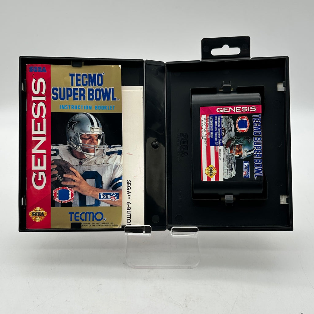 Tecmo Super Bowl (Sega Genesis, 1993) - Tested