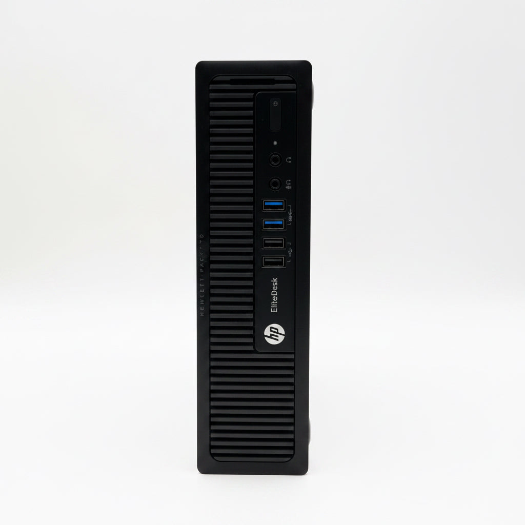 HP EliteDesk 800 G1 USDT i5-4590S 3.0GHz 8GB RAM 300GB HDD Win 10 PC With Power Cord