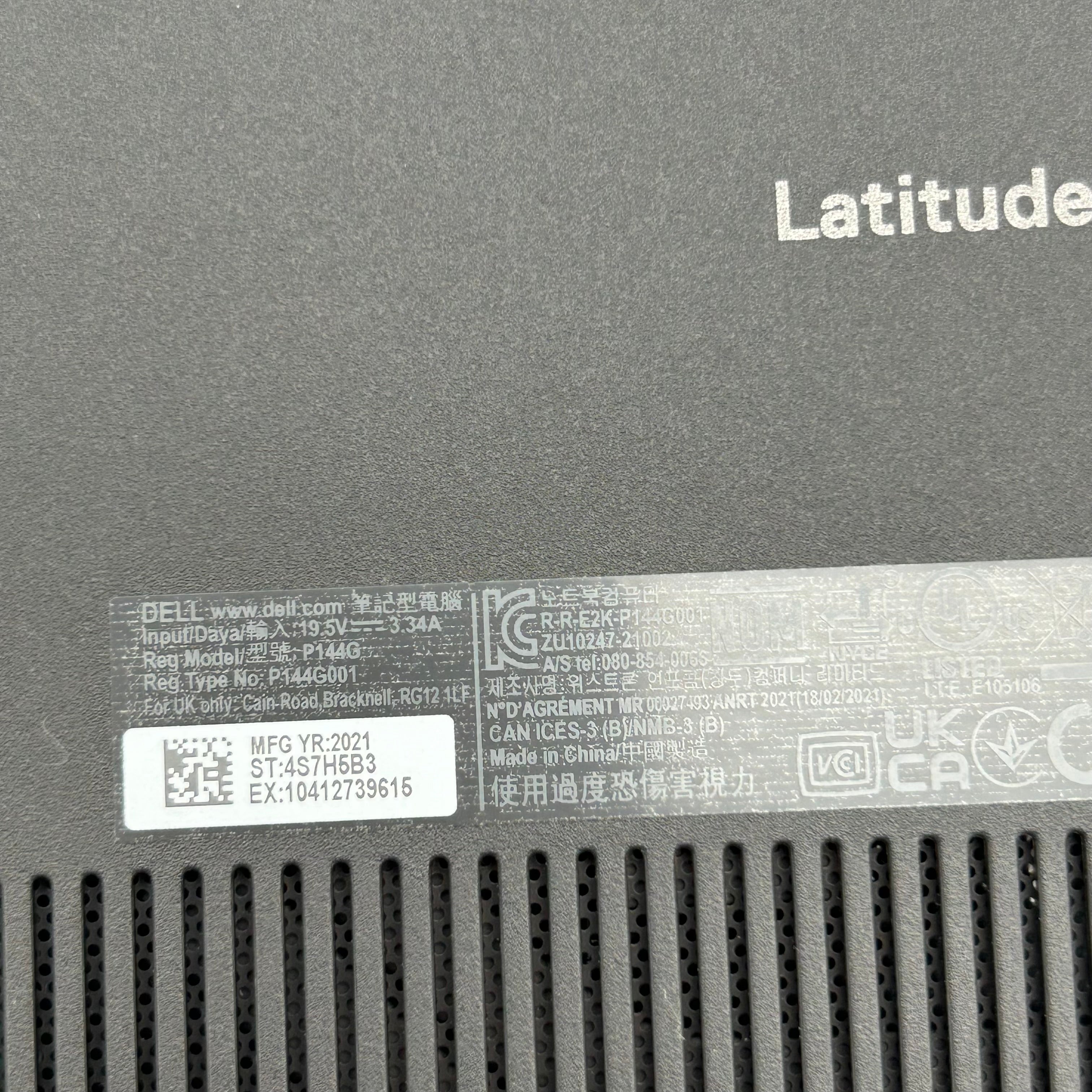 Dell Latitude 3420 14" Intel Core i3-1115G4 4GB RAM 256GB SSD Windows 10 Pro