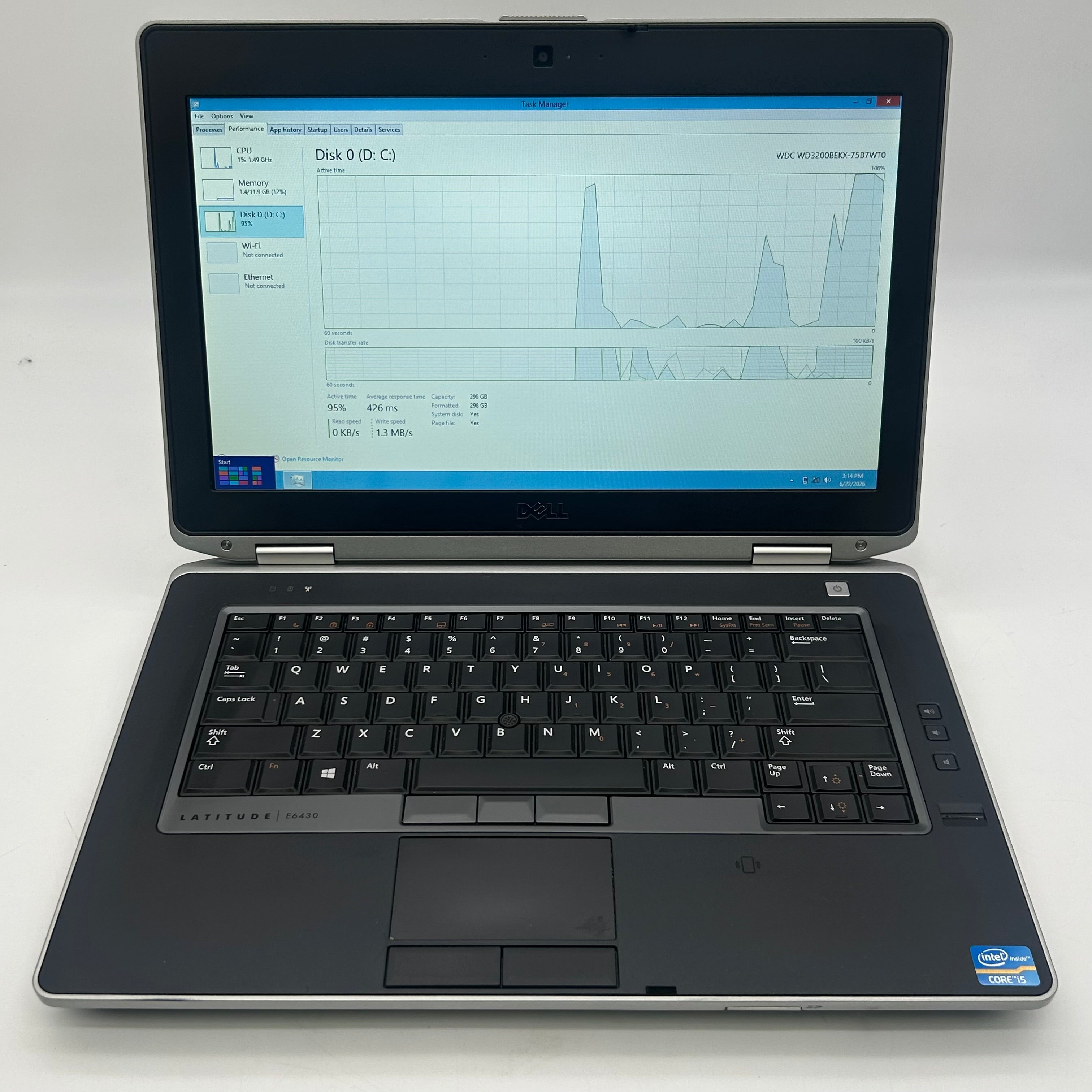 Dell Latitude E6430 14" |Core i5|2.7GHz|12GB RAM| 320GB|