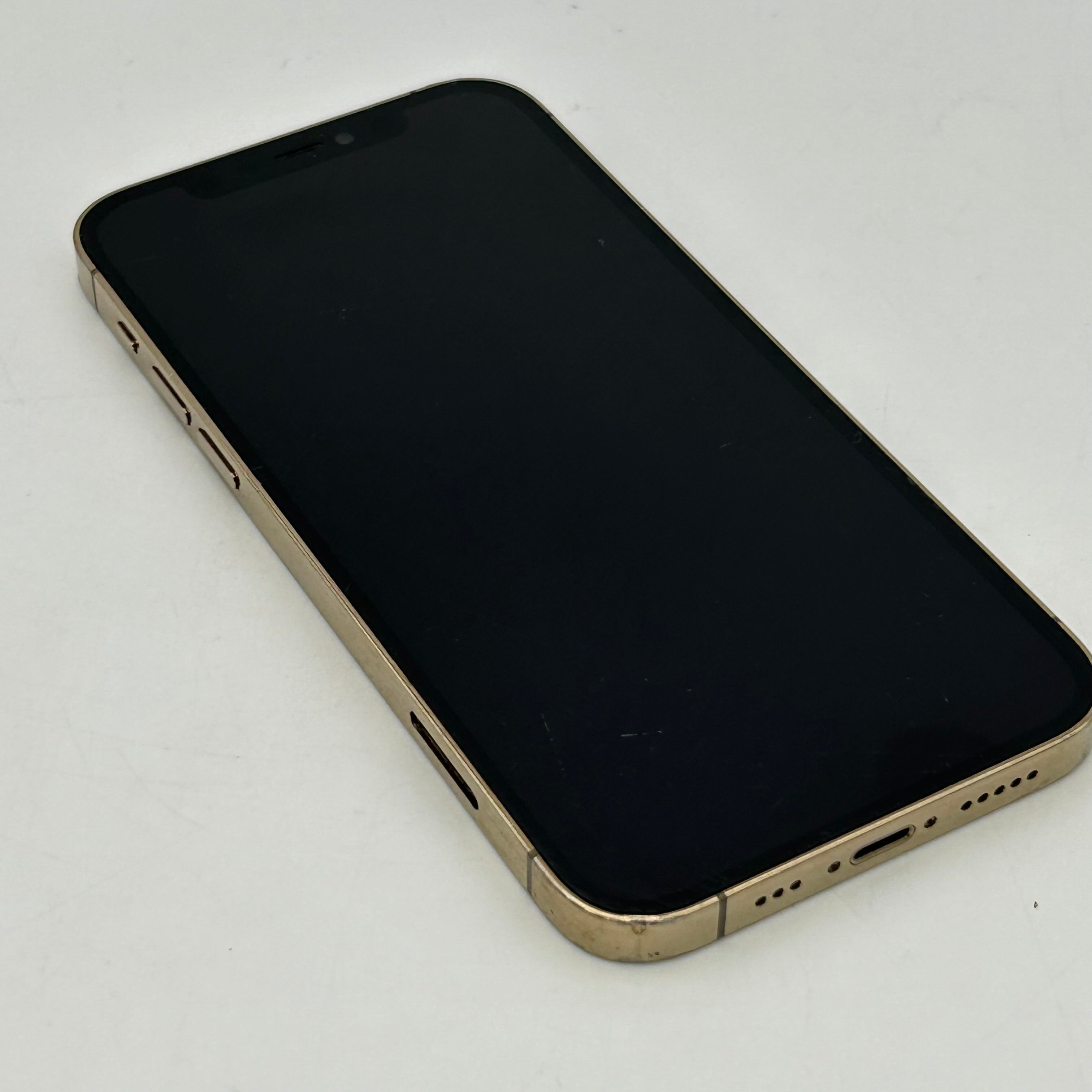 Apple iPhone 12 Pro 128GB MGJQ3LL/A Unlocked - Cracked Back - Heavy Scratches - Missing SIM Tray