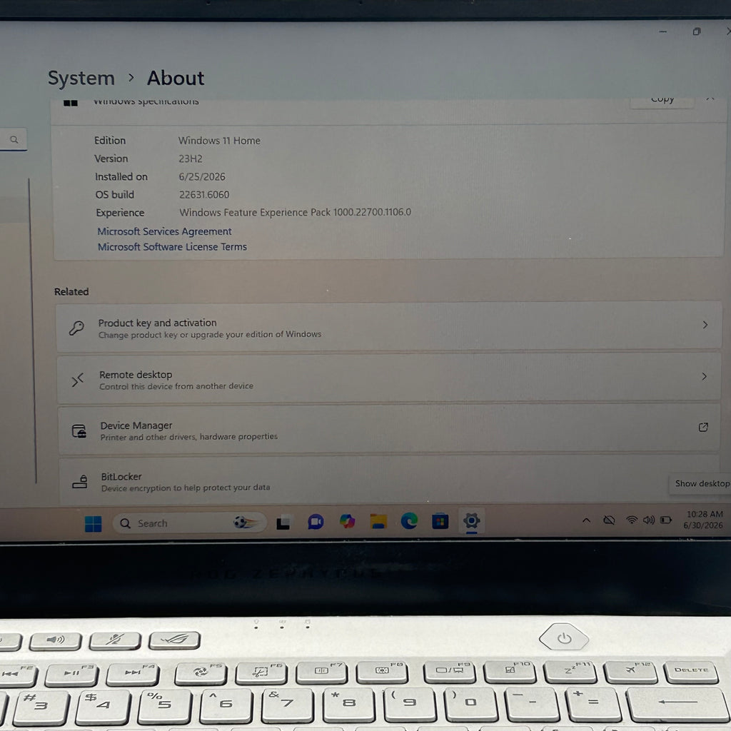 Asus ROG Zephyrus G14 GA401 14" Ryzen 9 4900HS 16GB RAM 1TB SSD GeForce RTX 2060