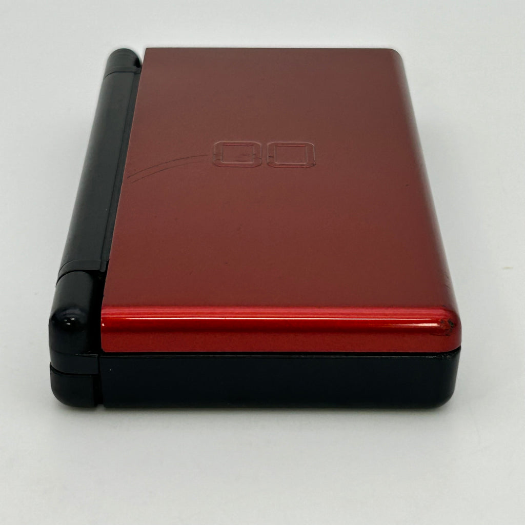 Nintendo DS Lite (USG-001) Red Console Bundle with Charger & 10 Games *Tested Working