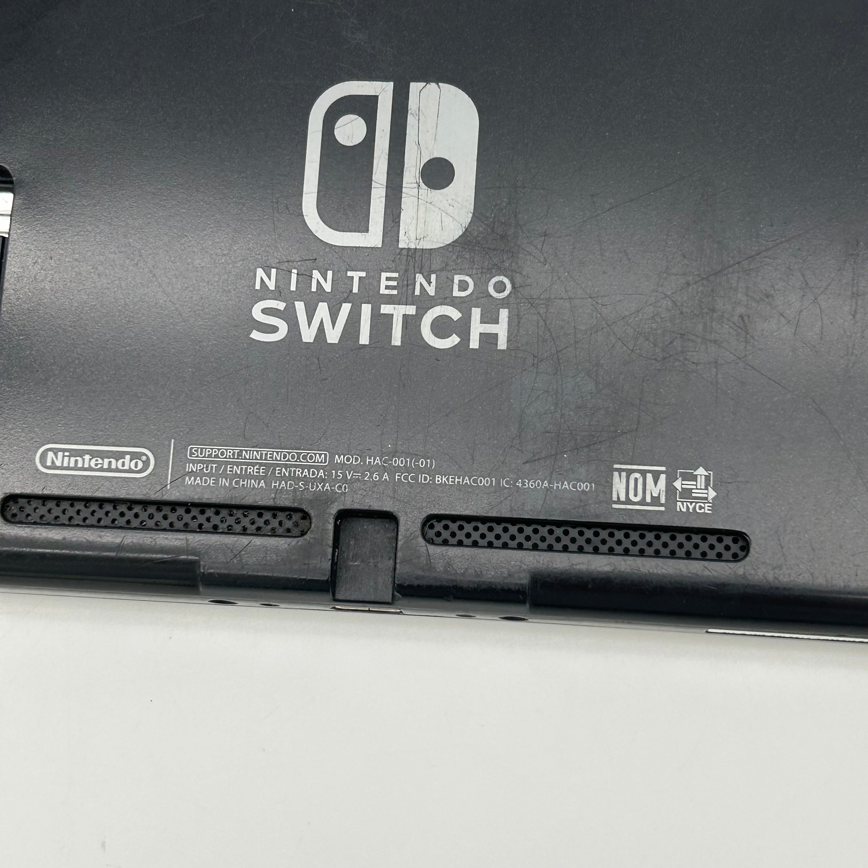 Nintendo Switch v1 Video Game Console Tablet Only HAC-001 - Fully Functional - Black - USED