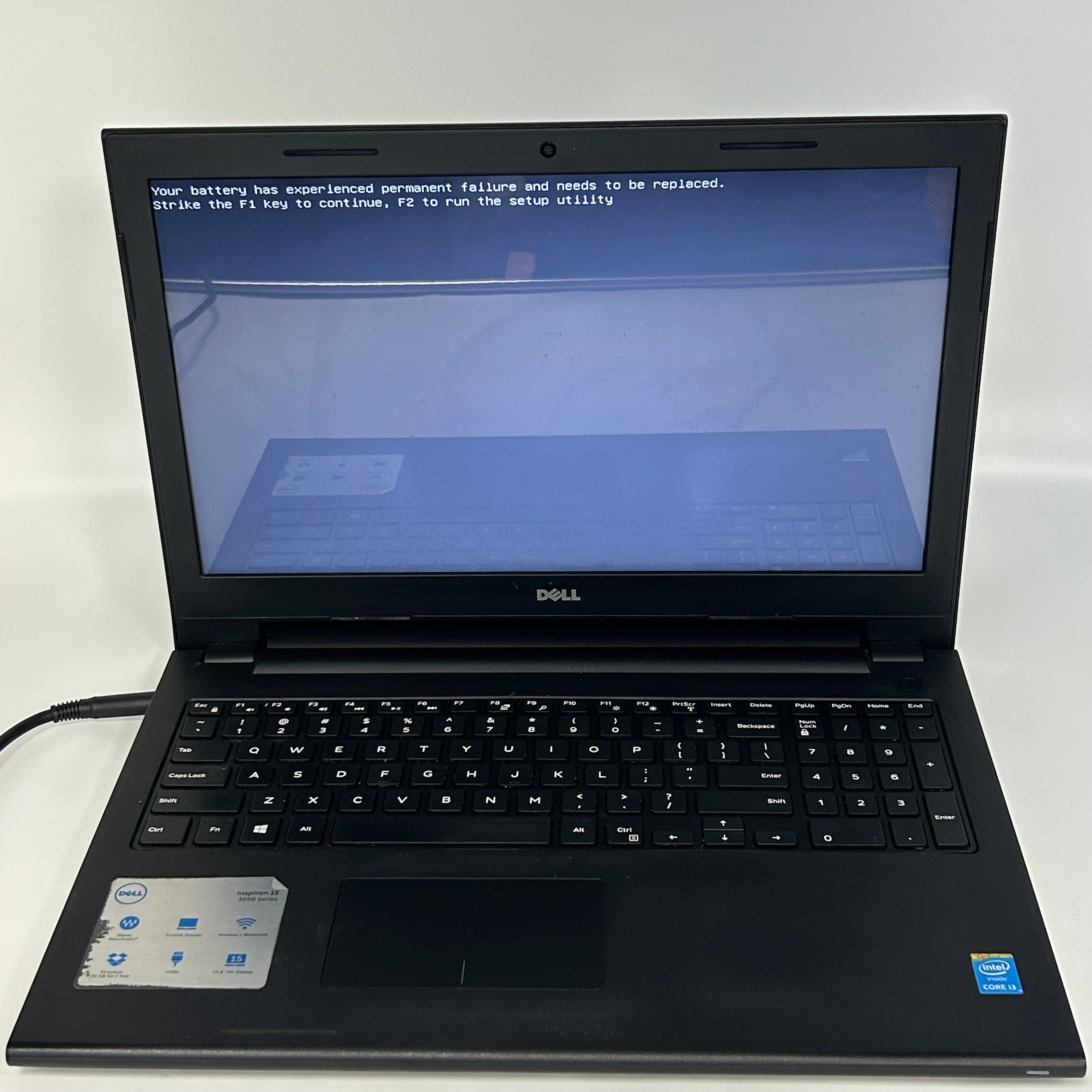 Dell Inspiron 3543 15" Core i3 4GB RAM 512GB HDD Black w/ Charger