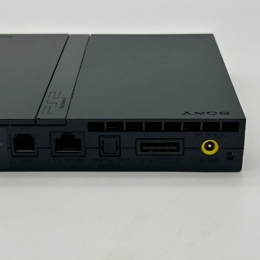 Sony PlayStation 2 PS2 Slim Black Console Bundle SCPH-75001